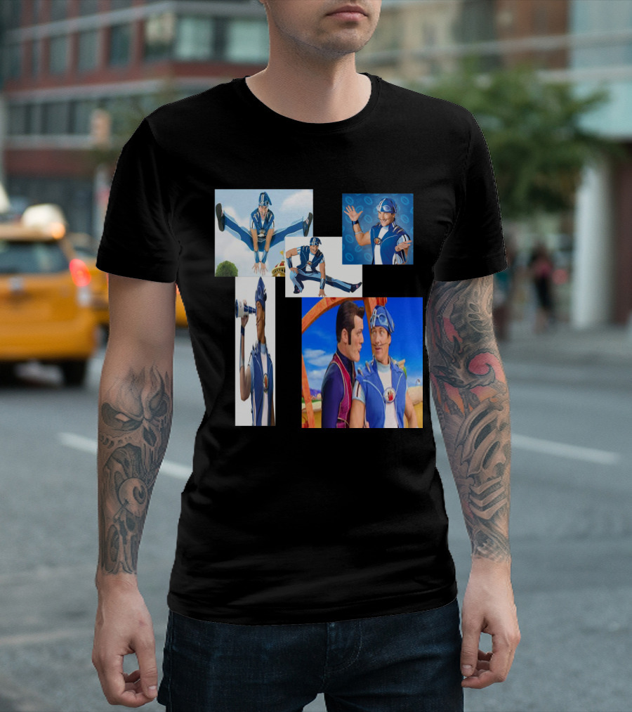 LazyTown Sportacus Enthusiast T-Shirt