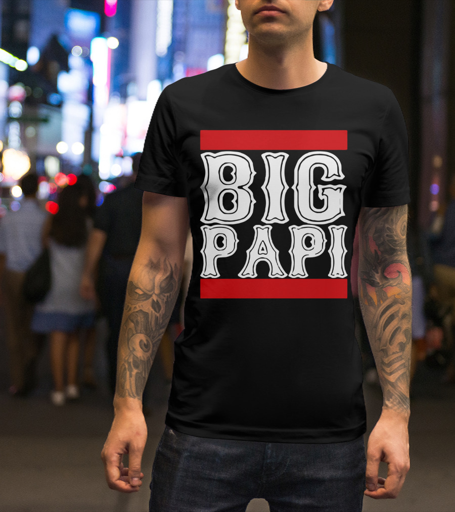 Big Papi David Ortiz Boston Red Sox World Series MVP Legend T-Shirt