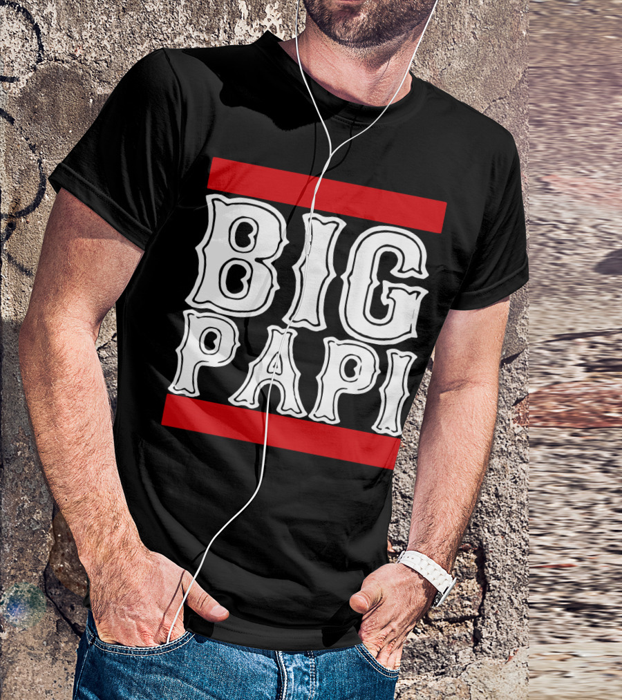Big Papi David Ortiz Boston Red Sox World Series MVP Legend T-Shirt