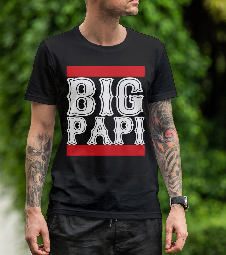 Big Papi David Ortiz Boston Red Sox World Series MVP Legend T-Shirt