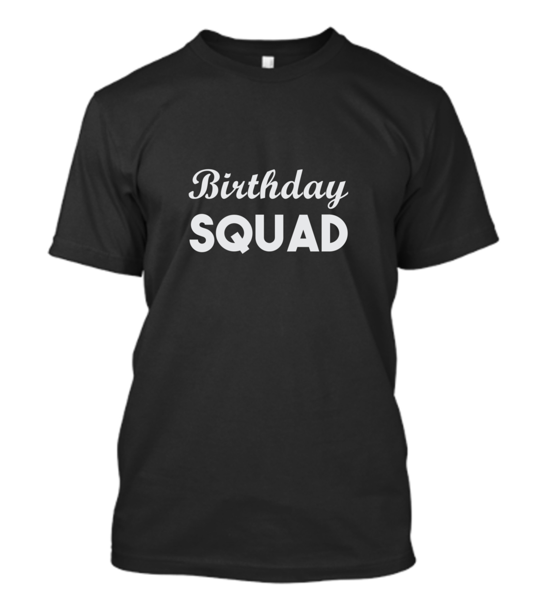 Birthday Squad Celebration Team Unity Party Group T-Shirt