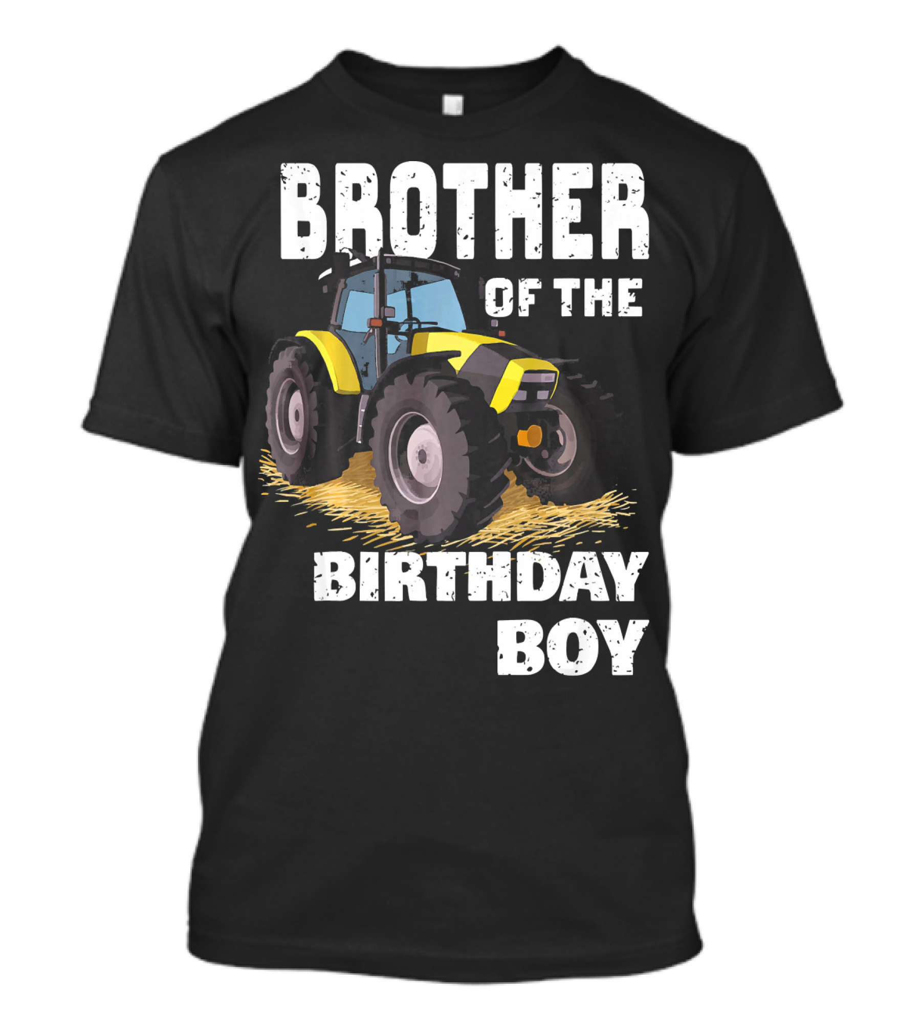 Brother Of The Birthday Boy Tractor T-Shirt