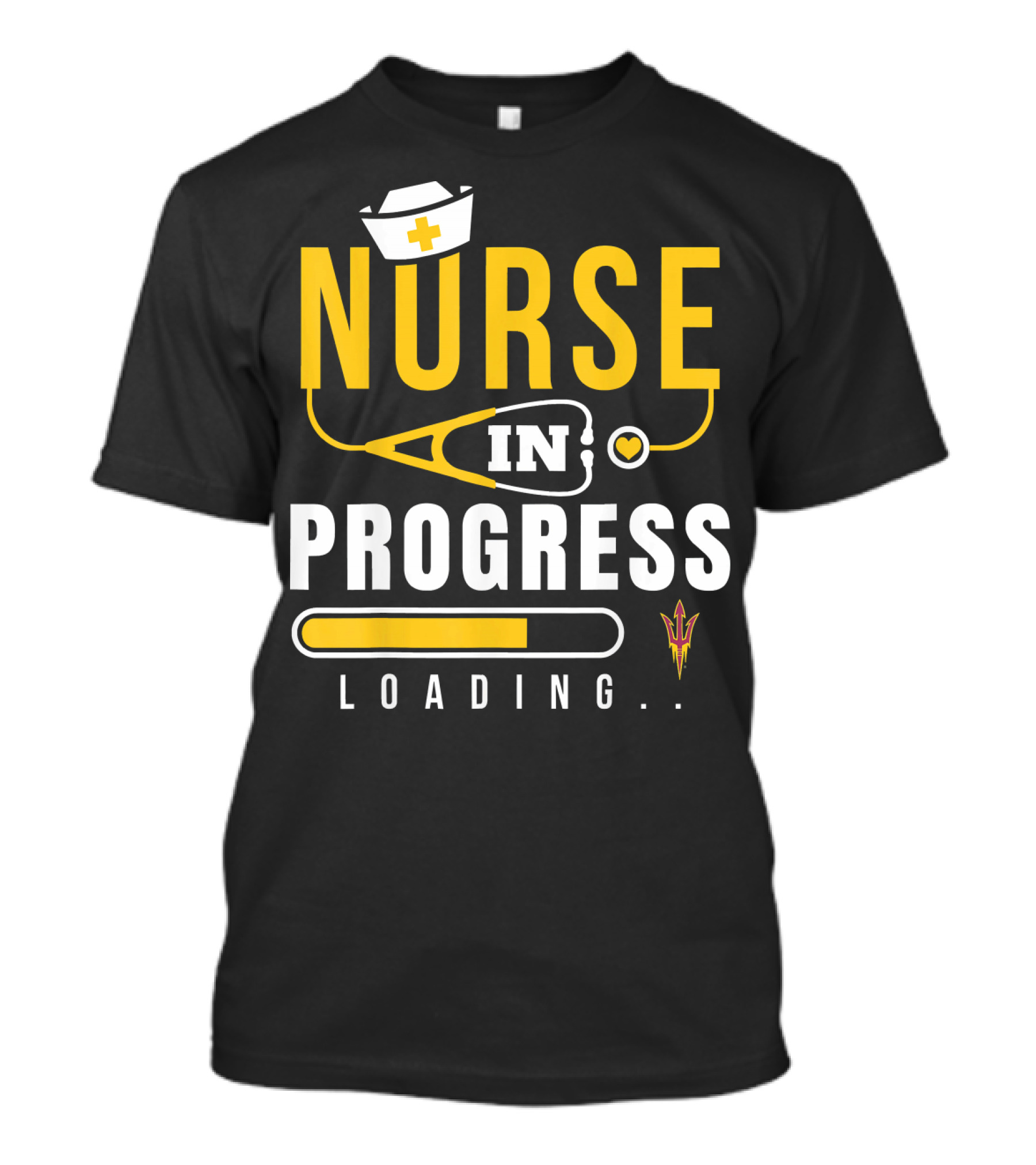 Arizona State Sun Devils Nurse In Progress Loading T-Shirt