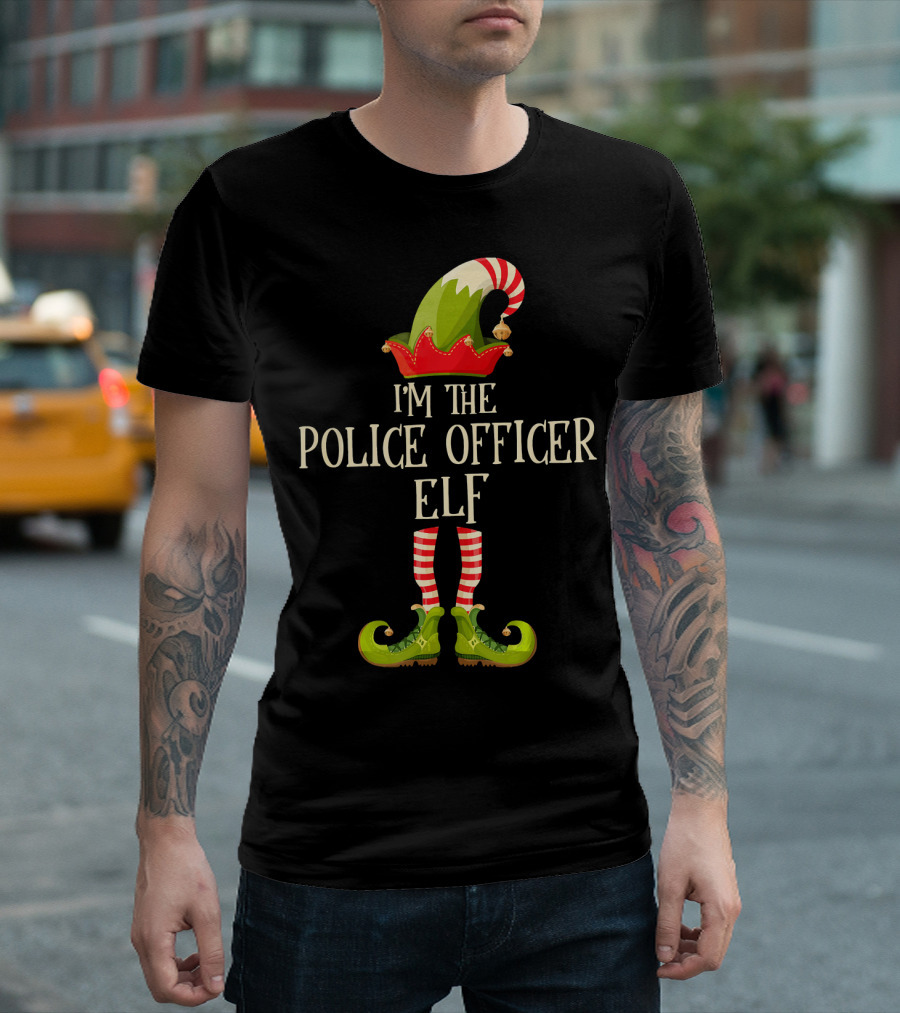 I'm The Police Officer Elf T-Shirt