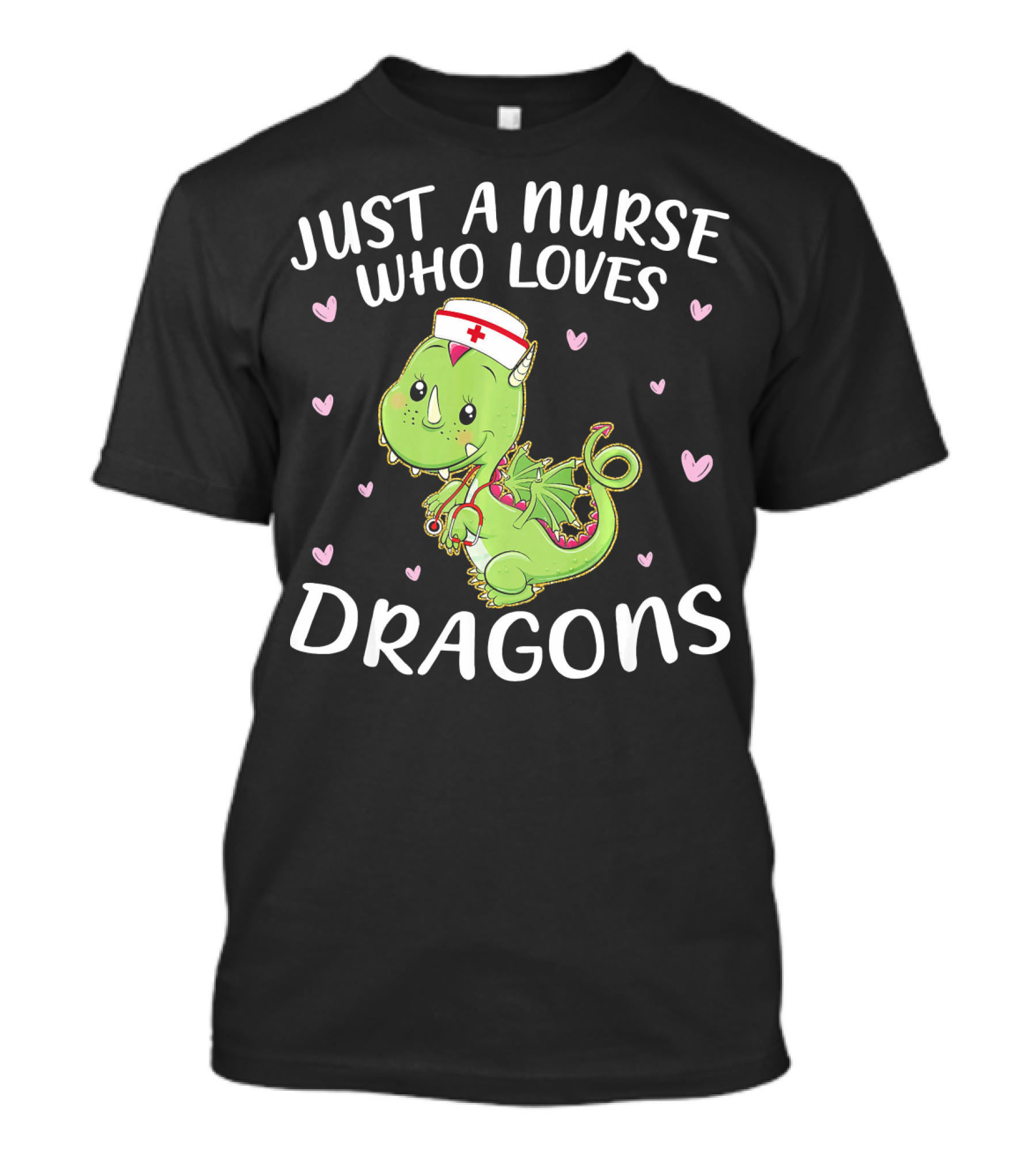 Just A Nurse Who Loves Dragons T-Shirt