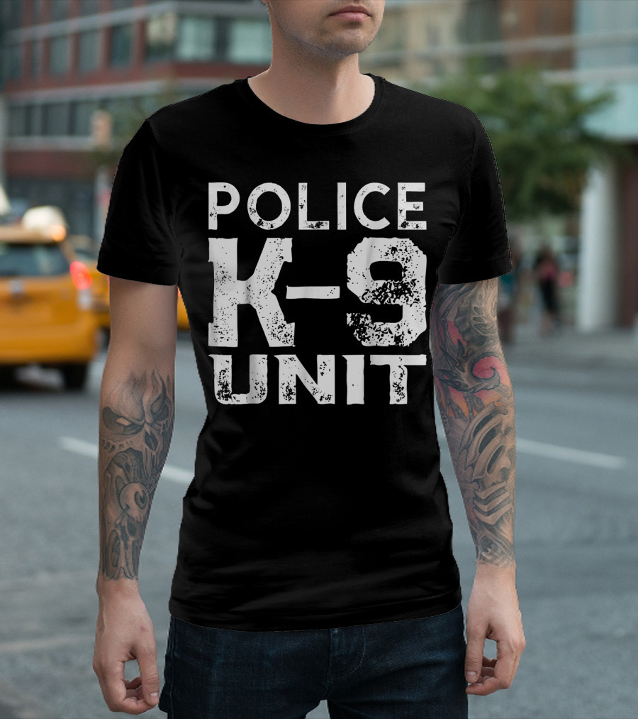 Police K-9 Unit Officer Law Enforcement T-Shirt