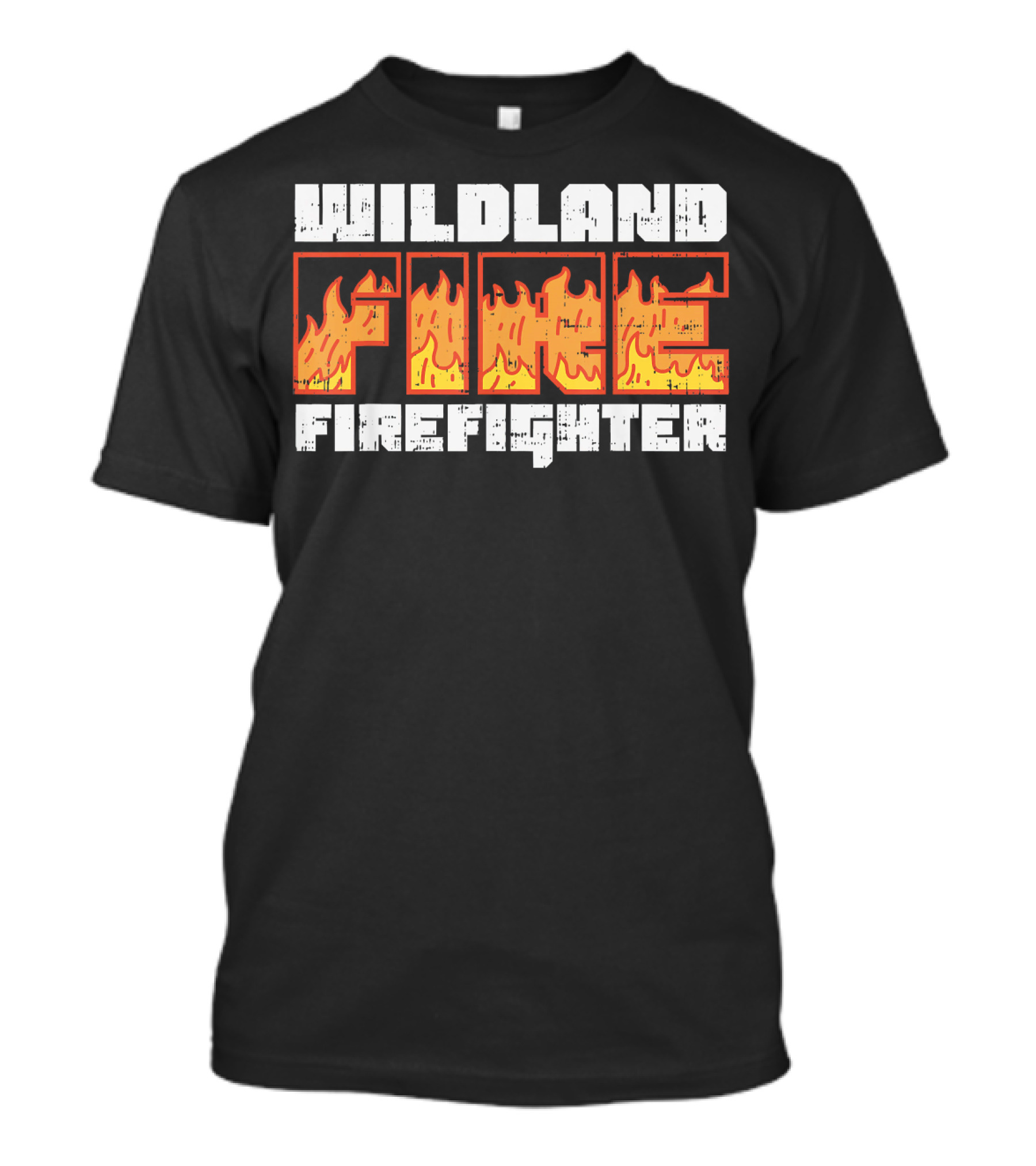 Wildland Fire Firefighter Burn Men's Forest T-Shirt