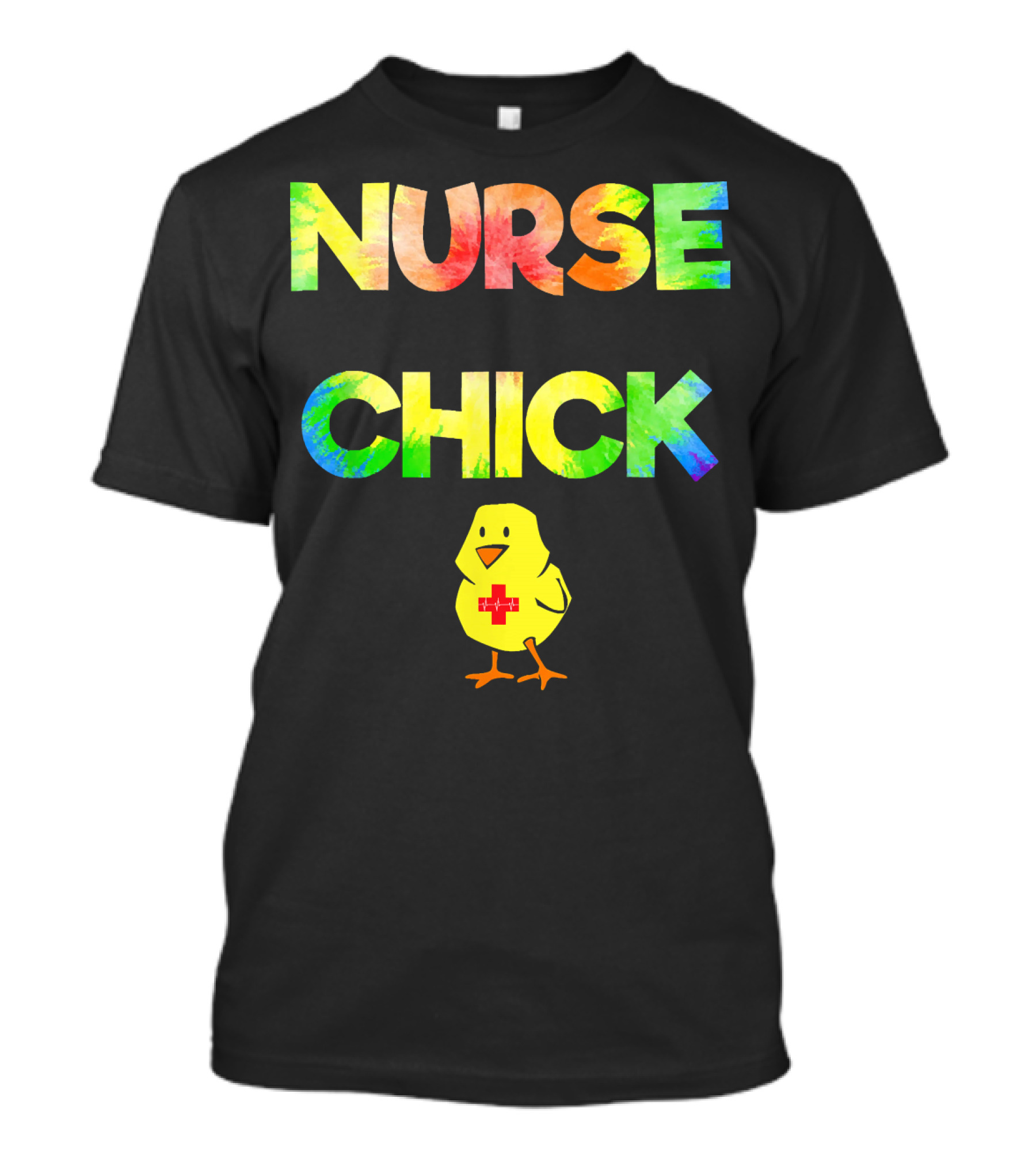 Nurse Chick Rainbow Cool Nursing T-Shirt