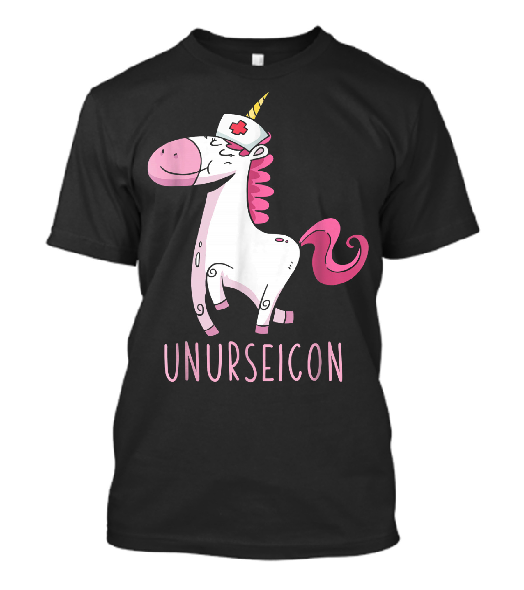 Unurseicon Nurse Unicorn Nursing Student T-Shirt