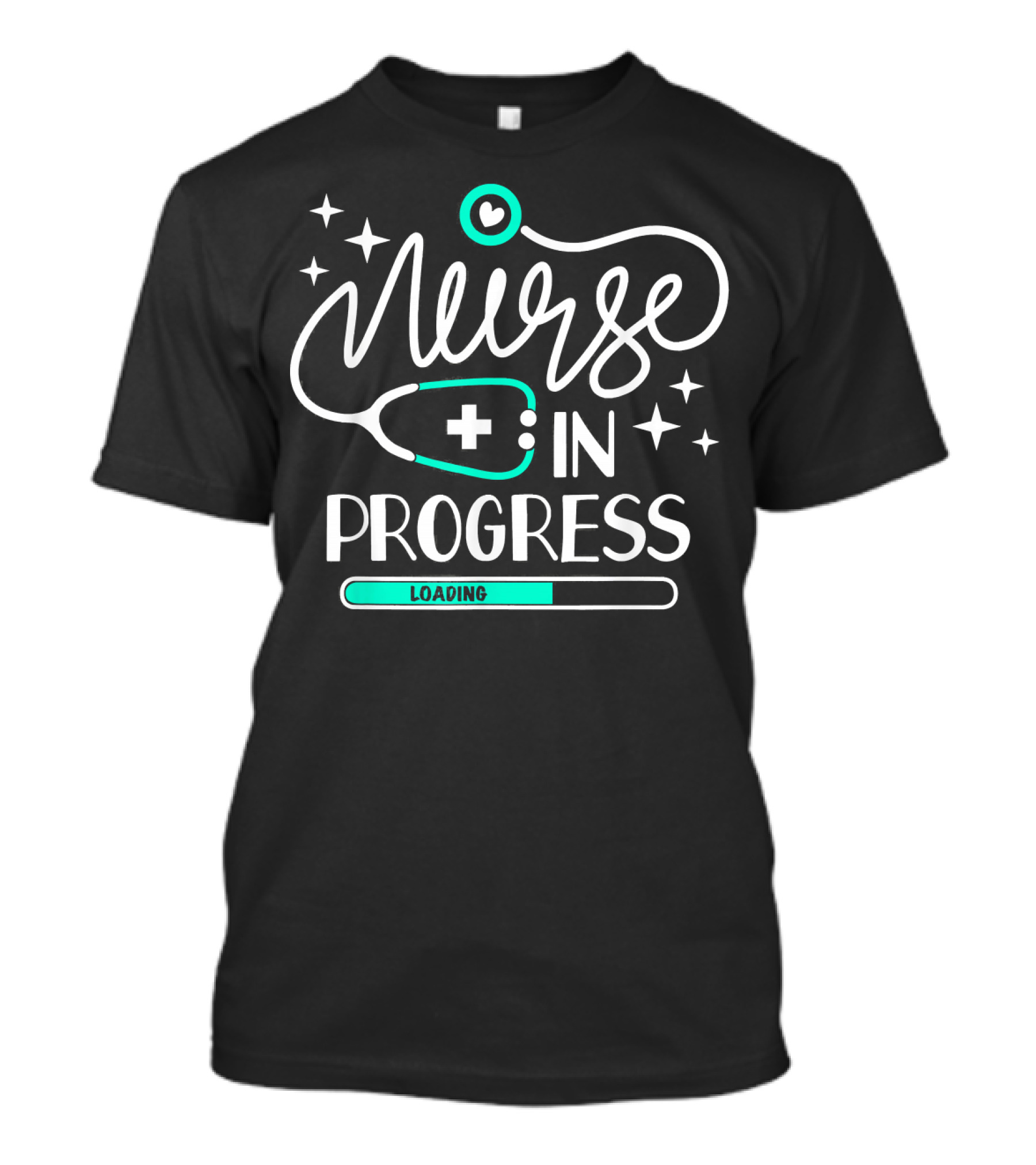 Nursing Student Nurse In Progress Loading Future Nurse Life T-Shirt