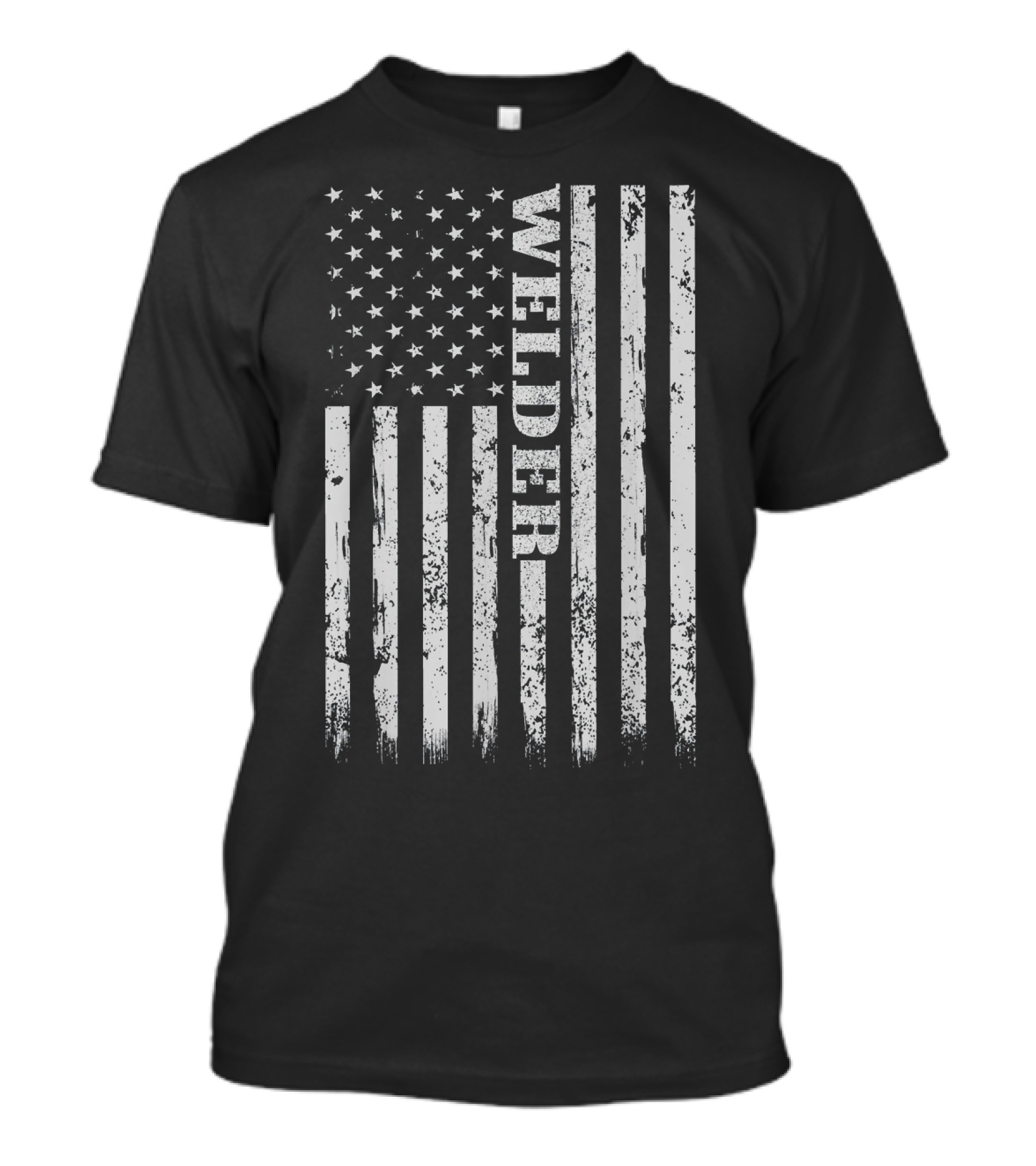 American Flag Welder Patriotic Welding T-Shirt
