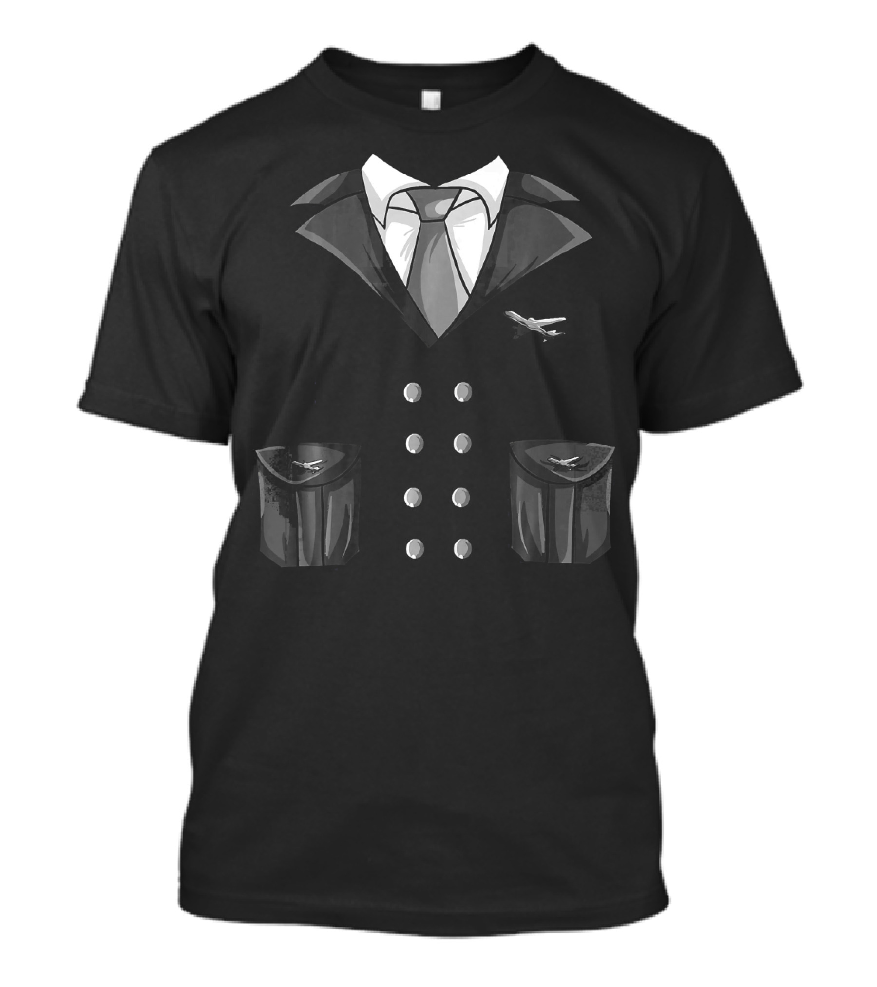 Cute Airline Pilot Halloween Costume T-Shirt
