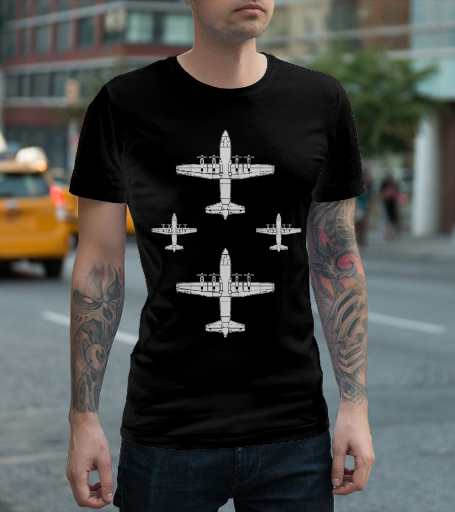 Airplane Formation Airshow Aviation Planes T-Shirt