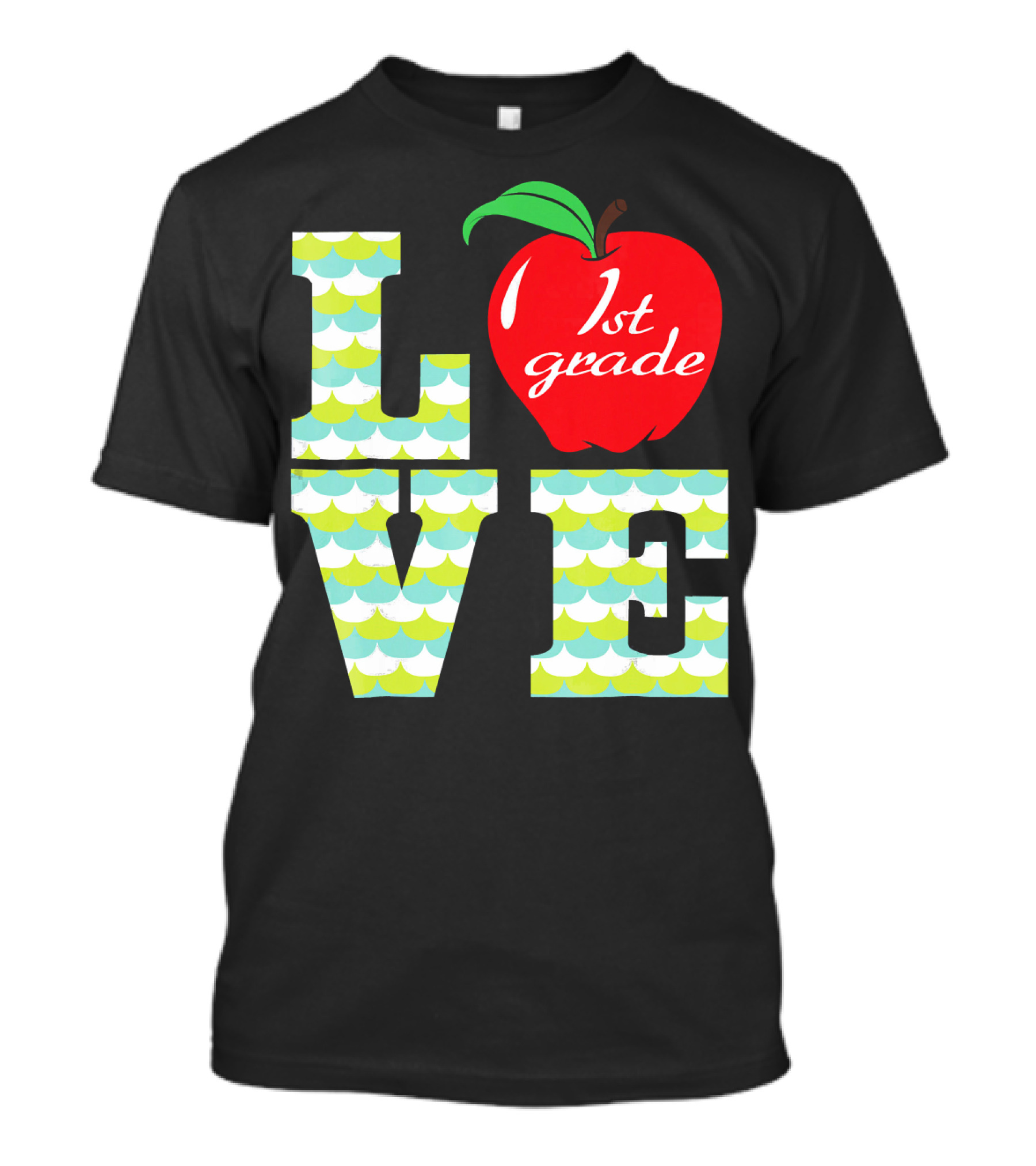 Love 1st Grade Apple T-Shirt