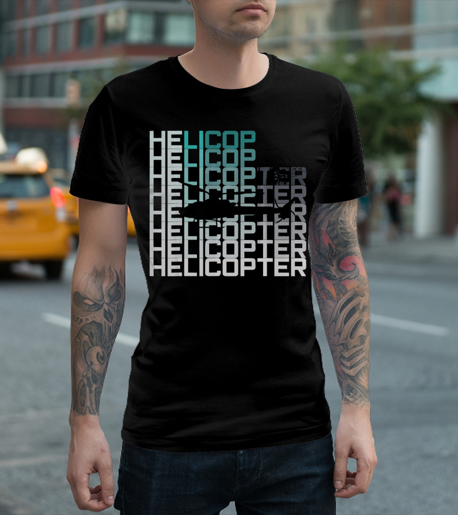 HELICOPTER PILOT VINTAGE T-Shirt