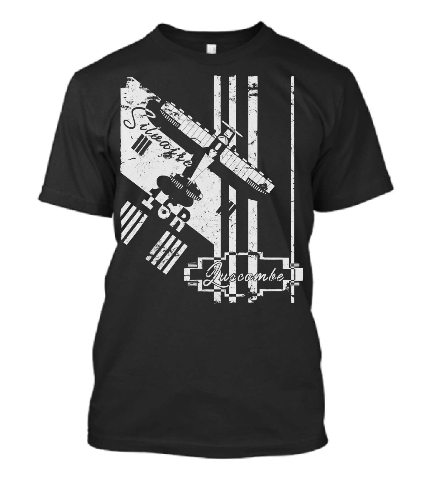 Luscombe Silvaire 8A Art Deco Vintage Airplane T-Shirt