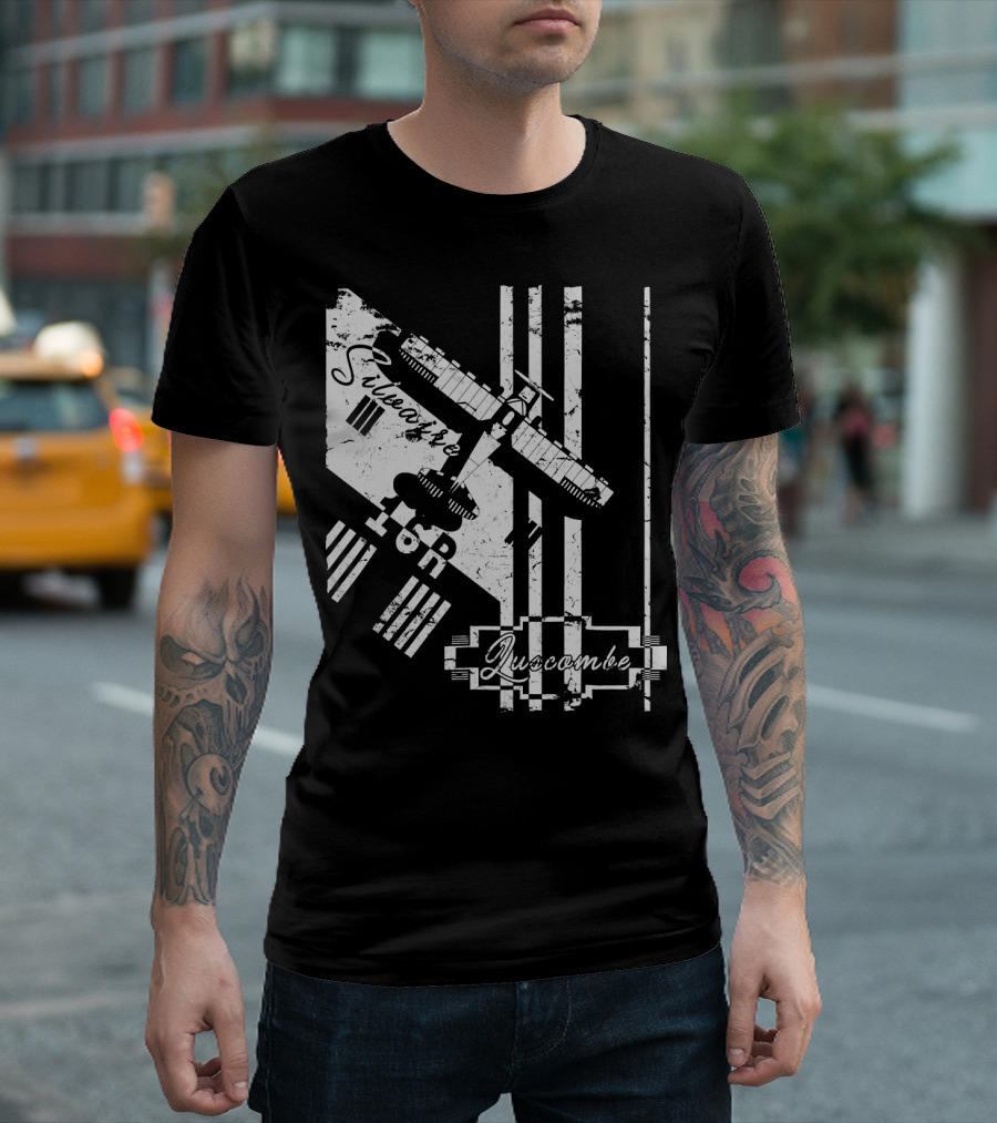 Luscombe Silvaire 8A Art Deco Vintage Airplane T-Shirt