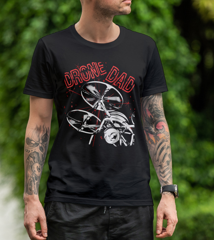 Drone Dad Rotors Enthusiast T-Shirt