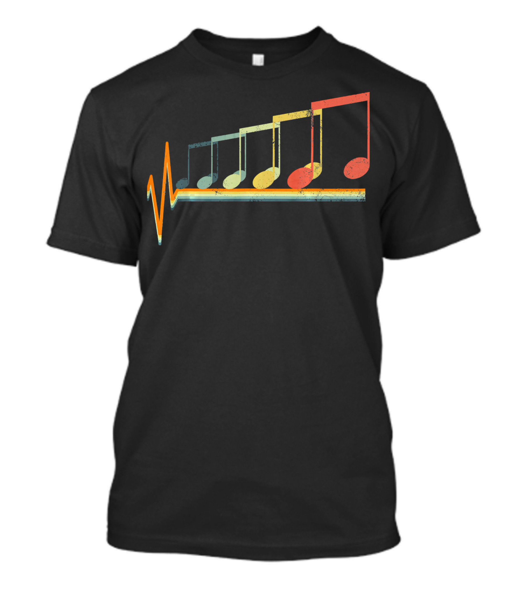 Music Teacher Note Pulse Symphony T-Shirt