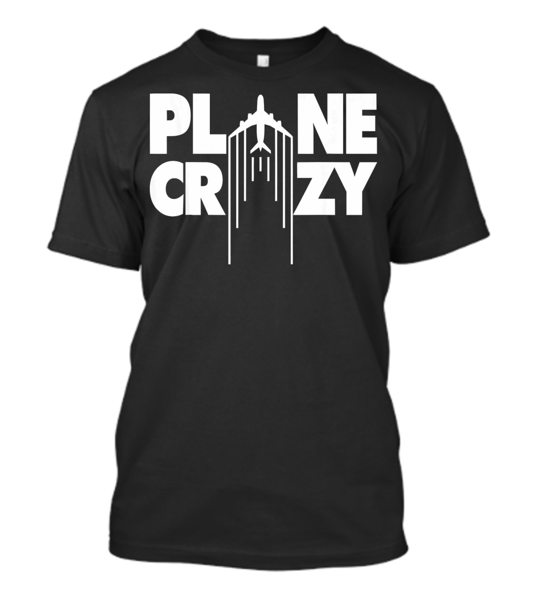Plane Crazy Cool Aviation Airplane Flight Enthusiast T-Shirt