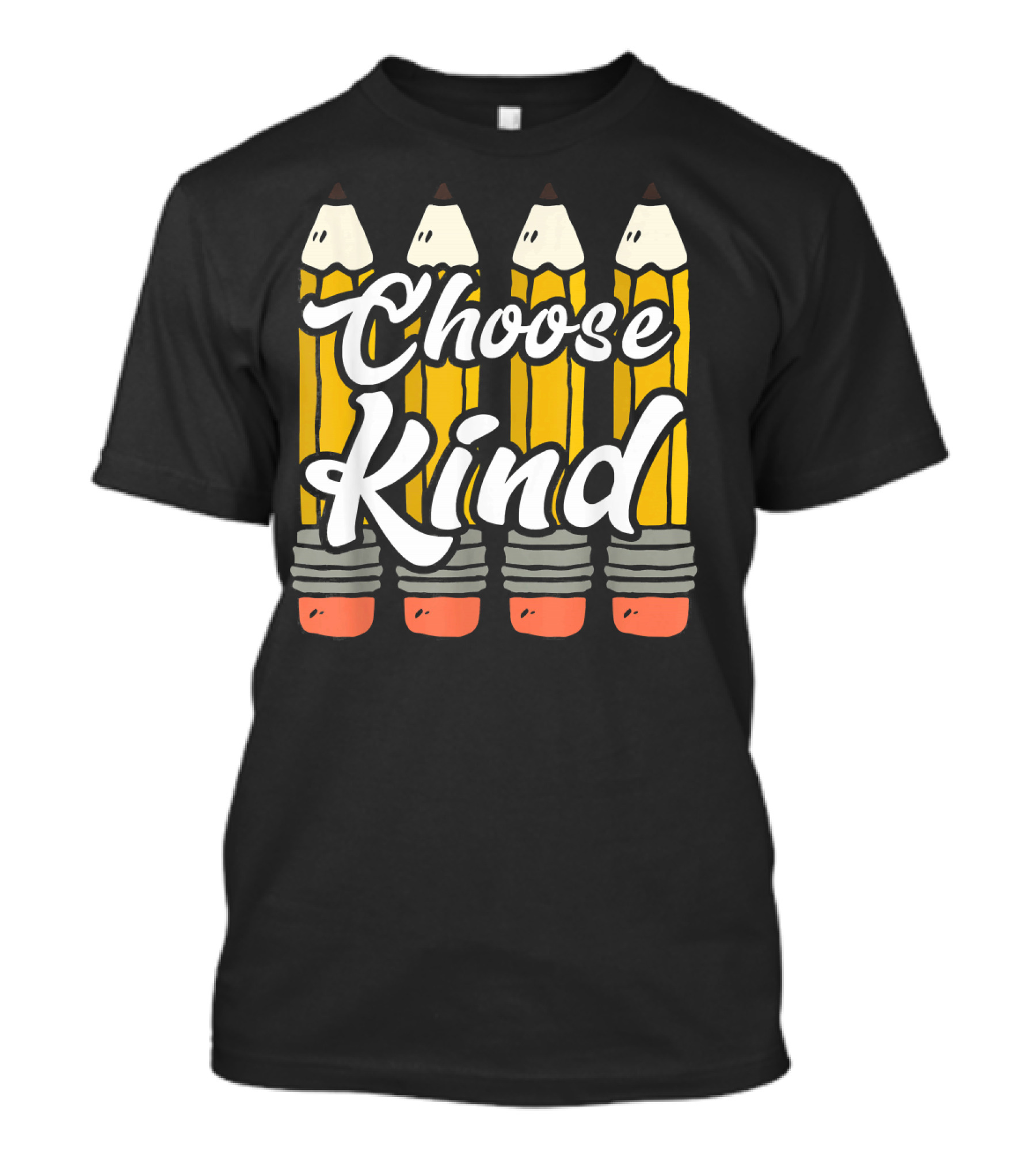 Choose Kind Pencil Team Teacher T-Shirt