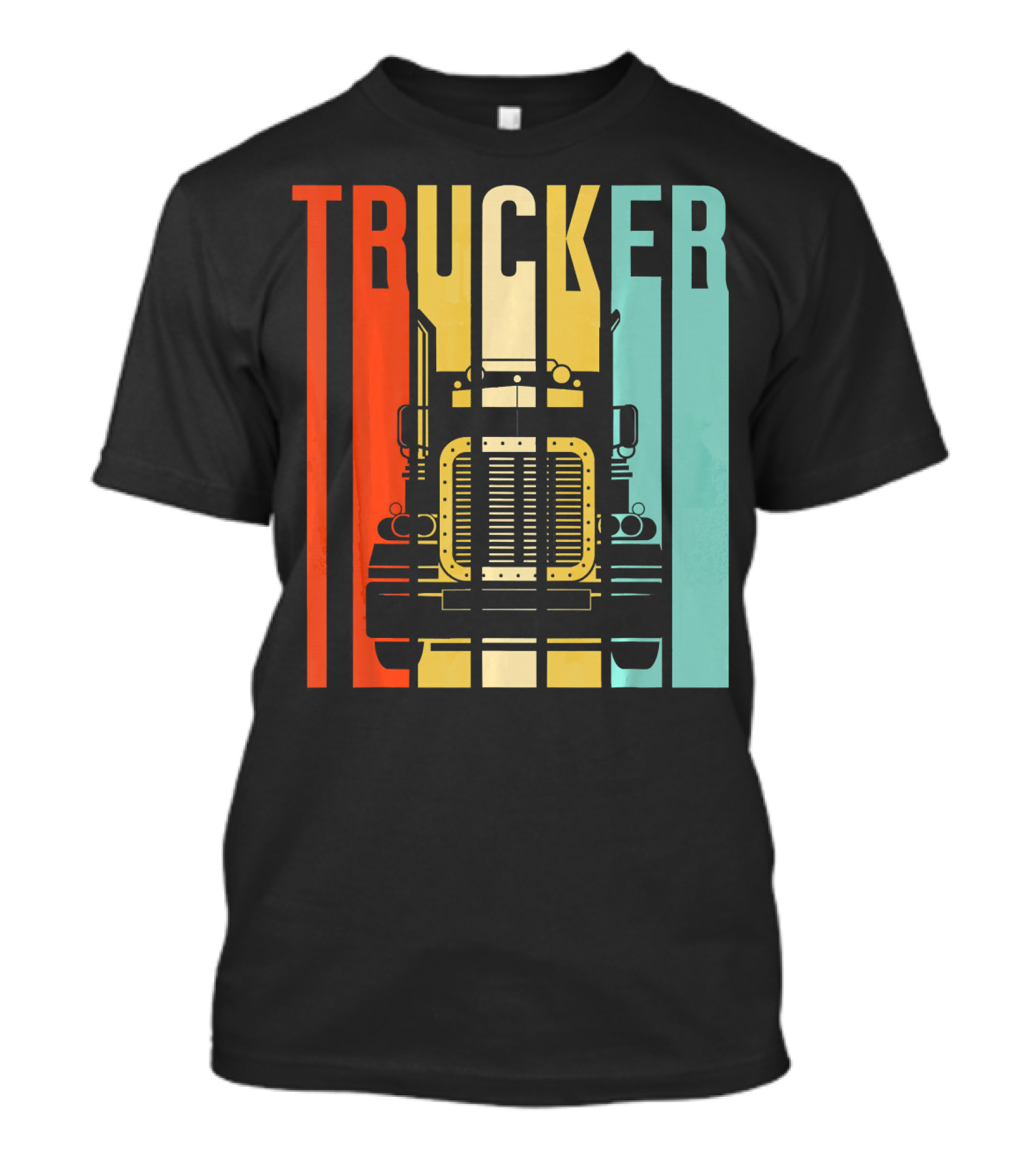Vintage Trucker Stripes T-Shirt