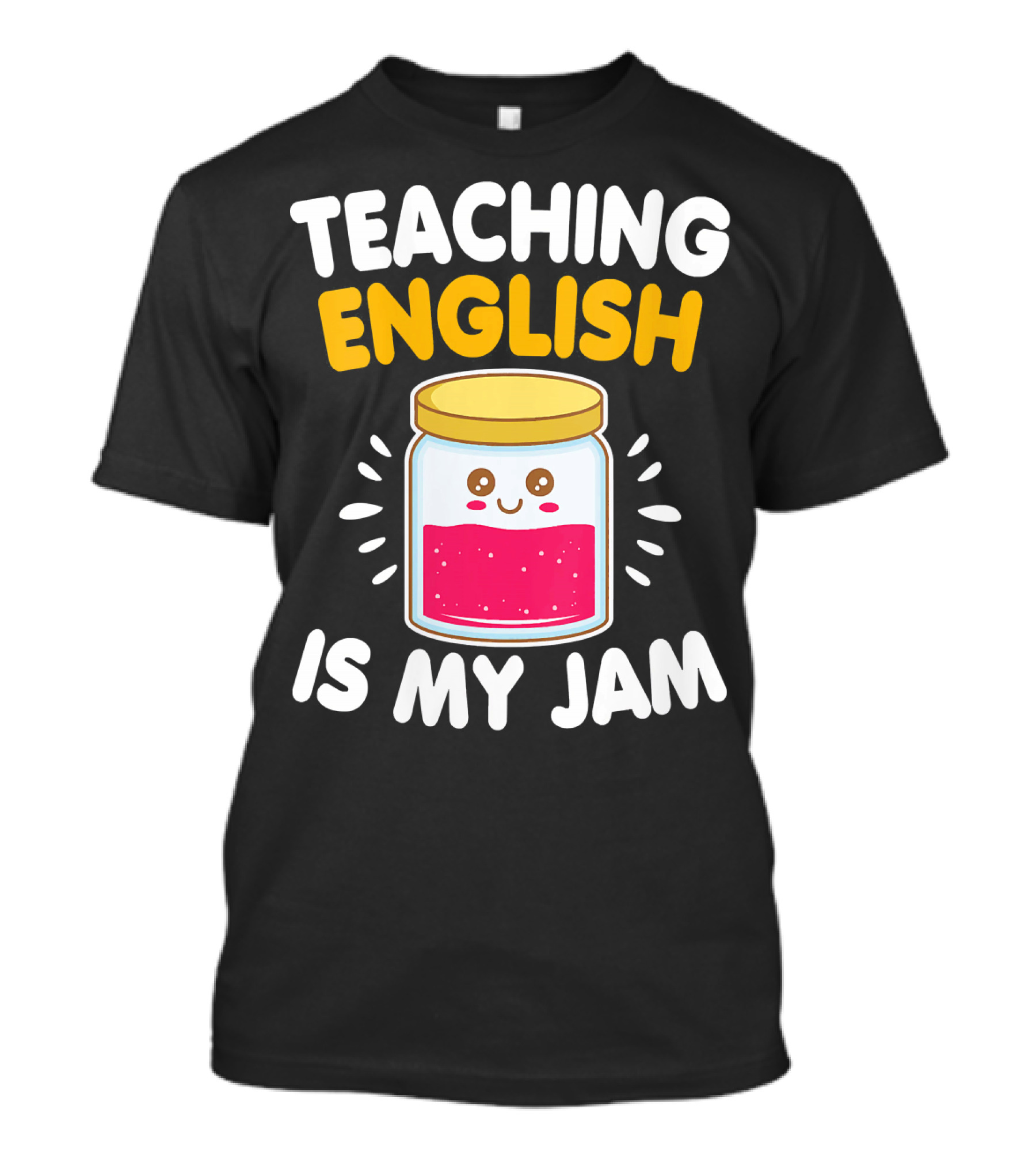 Teaching English Is My Jam Cute Jar T-Shirt