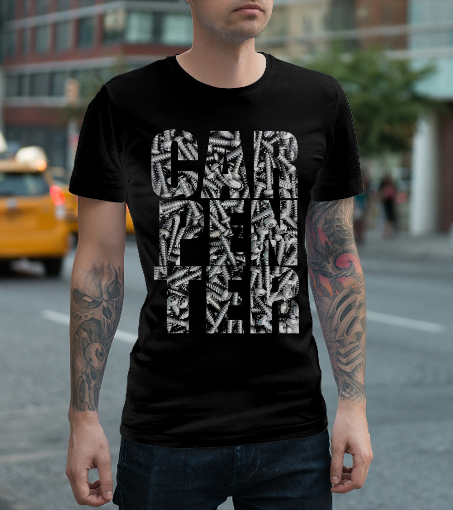 Carpenter Screws Funny Birthday T-Shirt