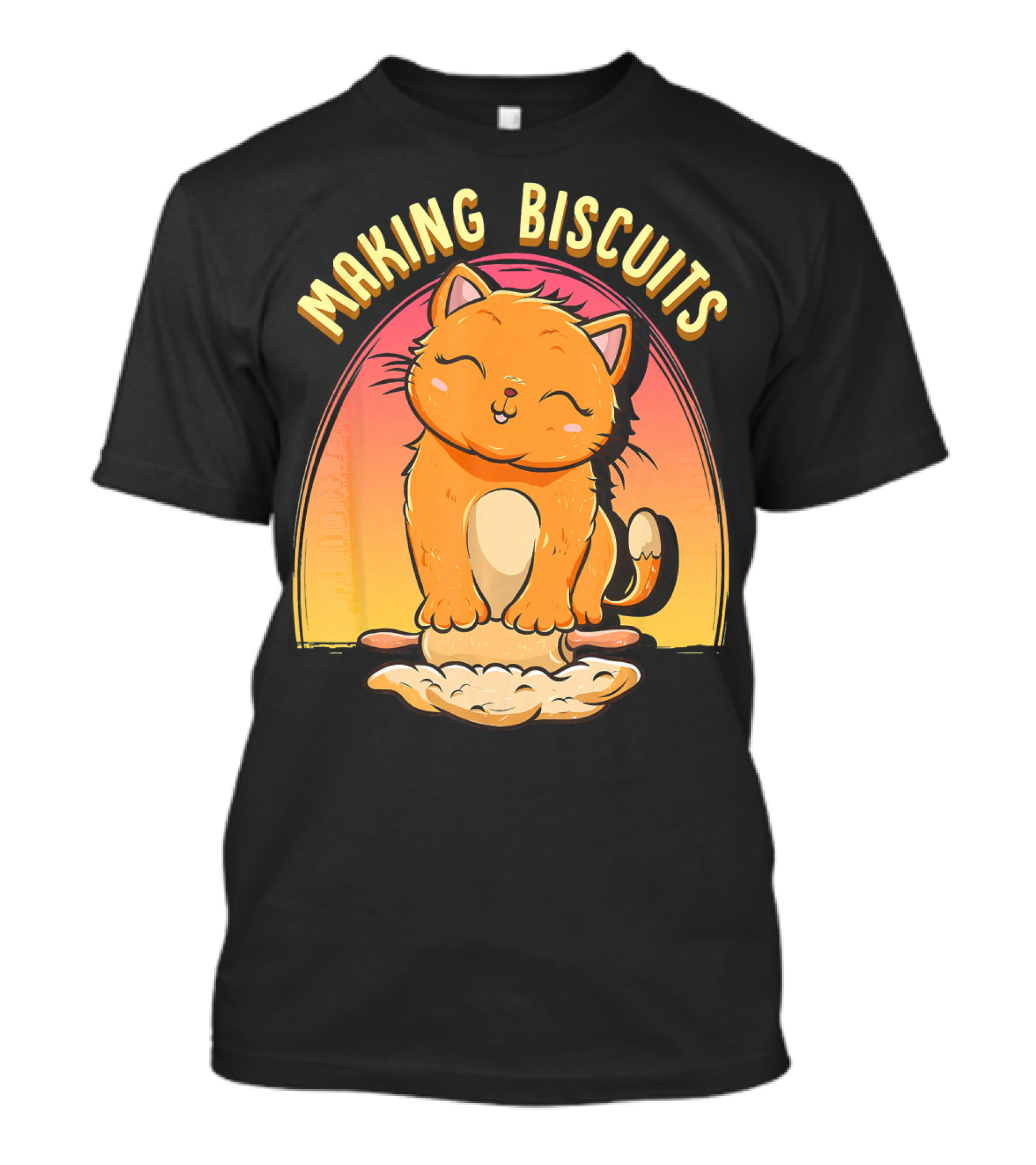 Making Biscuits Cat Baking Pastry T-Shirt