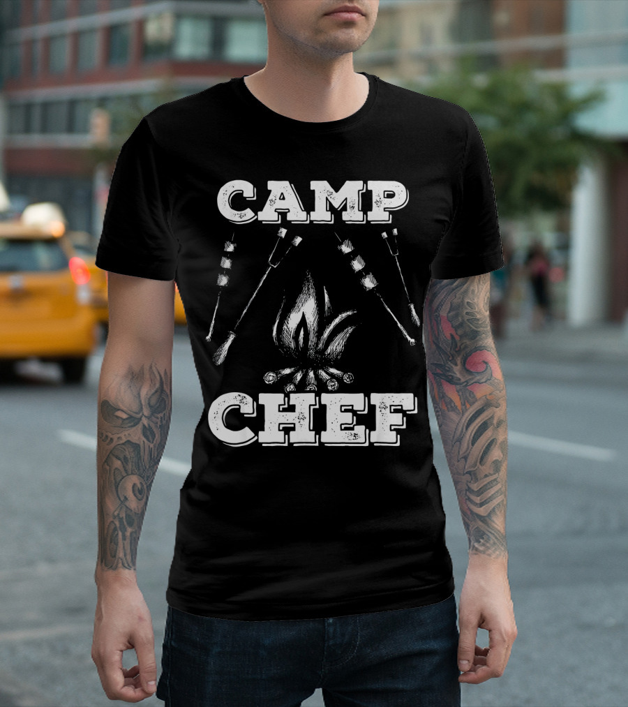 Camp Chef Campfire Skewers Roasting Cooking T-Shirt