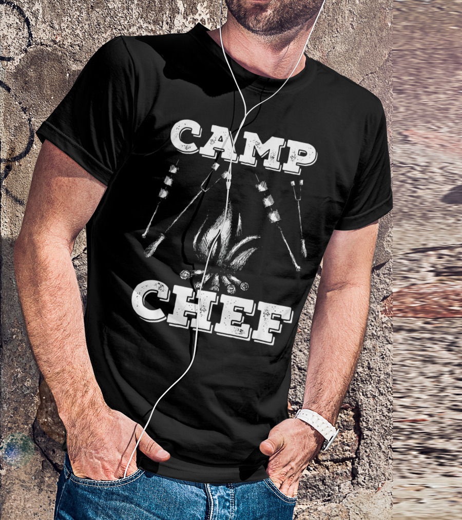 Camp Chef Campfire Skewers Roasting Cooking T-Shirt
