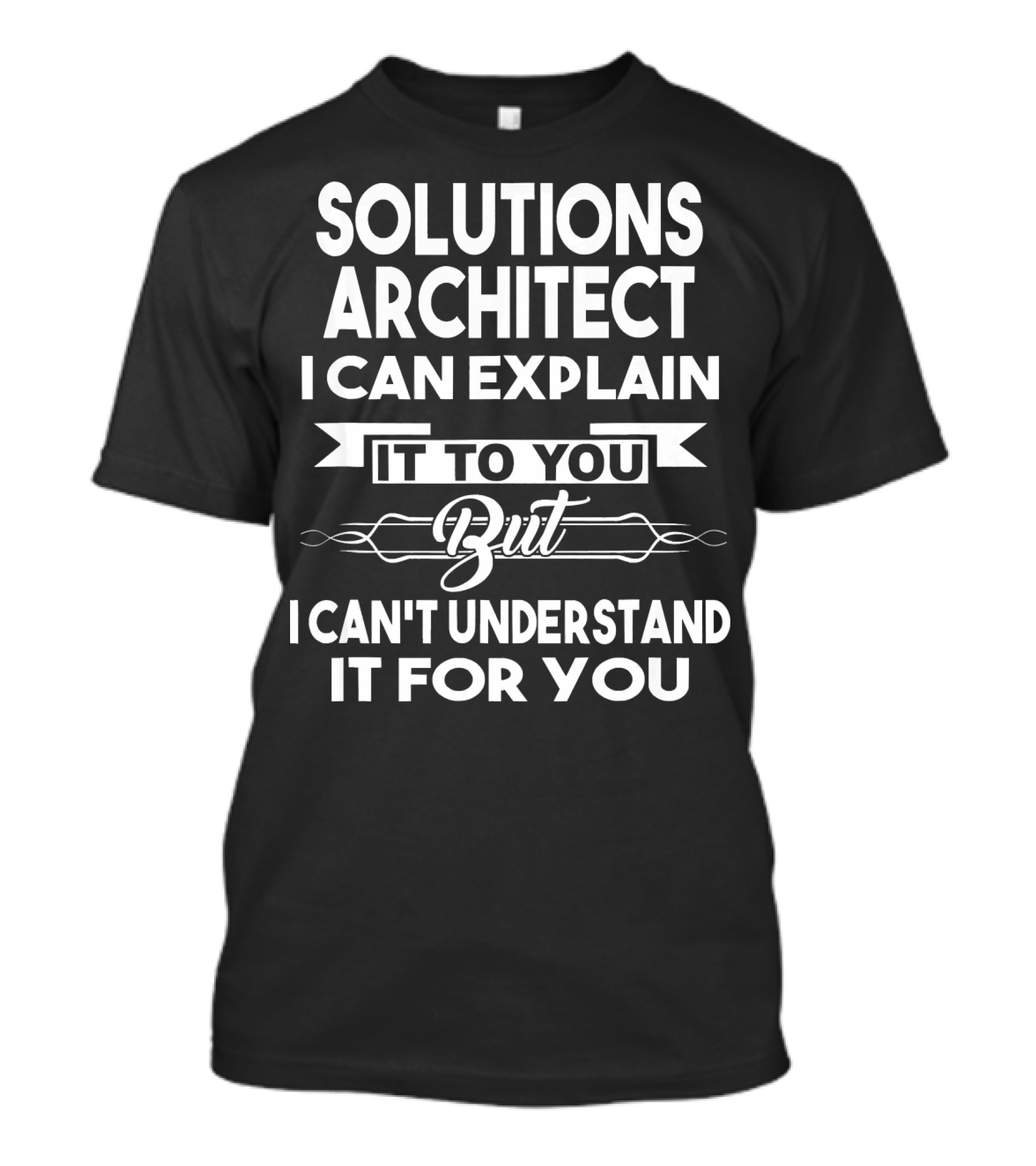 Solutions Architect I Can Explain It To You But I Can't Understand It For You T-Shirt