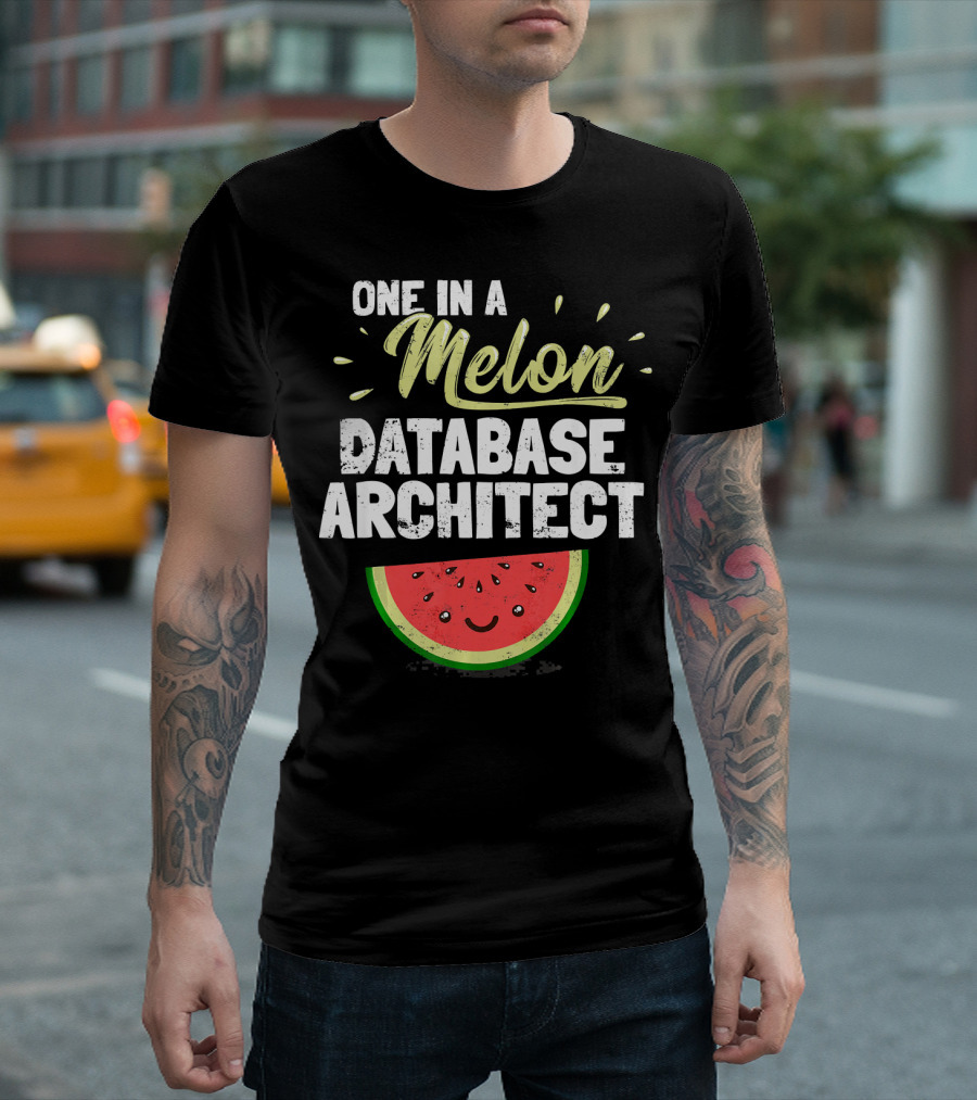 One in a Melon Database Architect T-Shirt