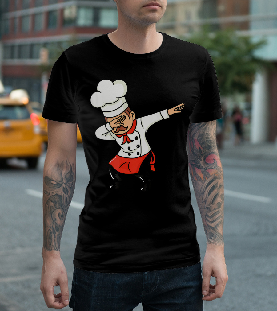Dabbing Chef Cooking Cook Lover Enthusiast T-Shirt