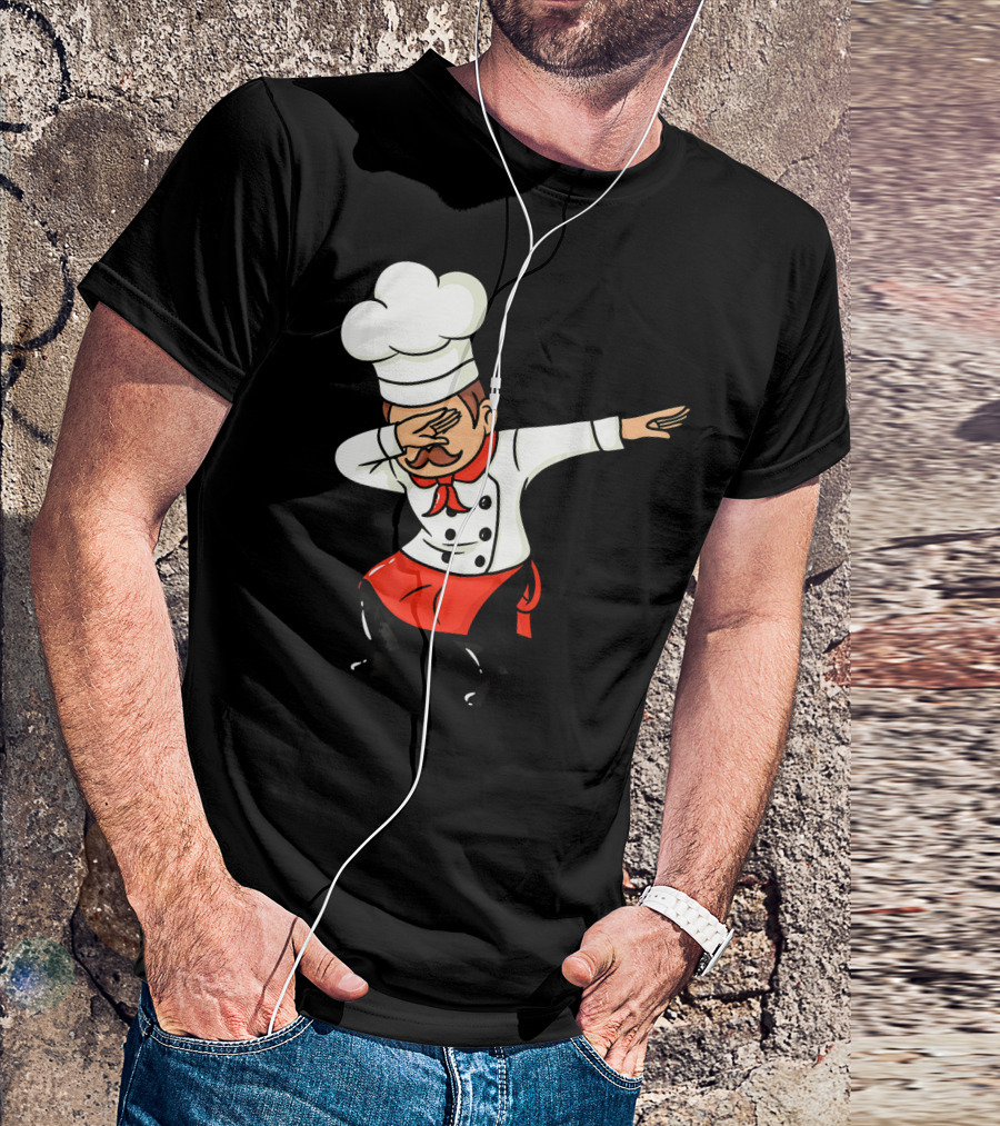 Dabbing Chef Cooking Cook Lover Enthusiast T-Shirt