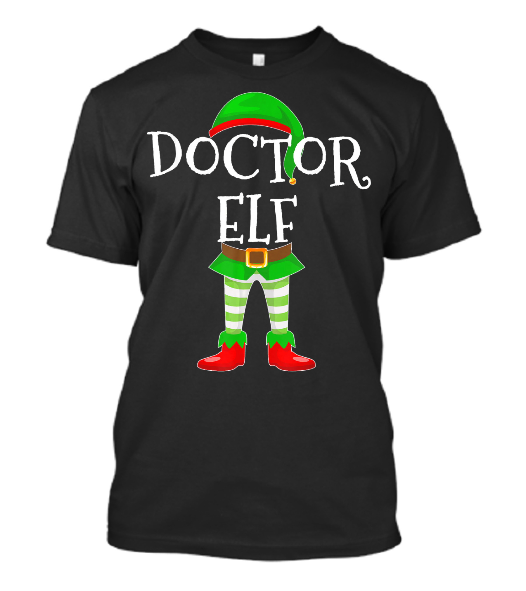 Doctor Elf Christmas Holiday Costume T-Shirt