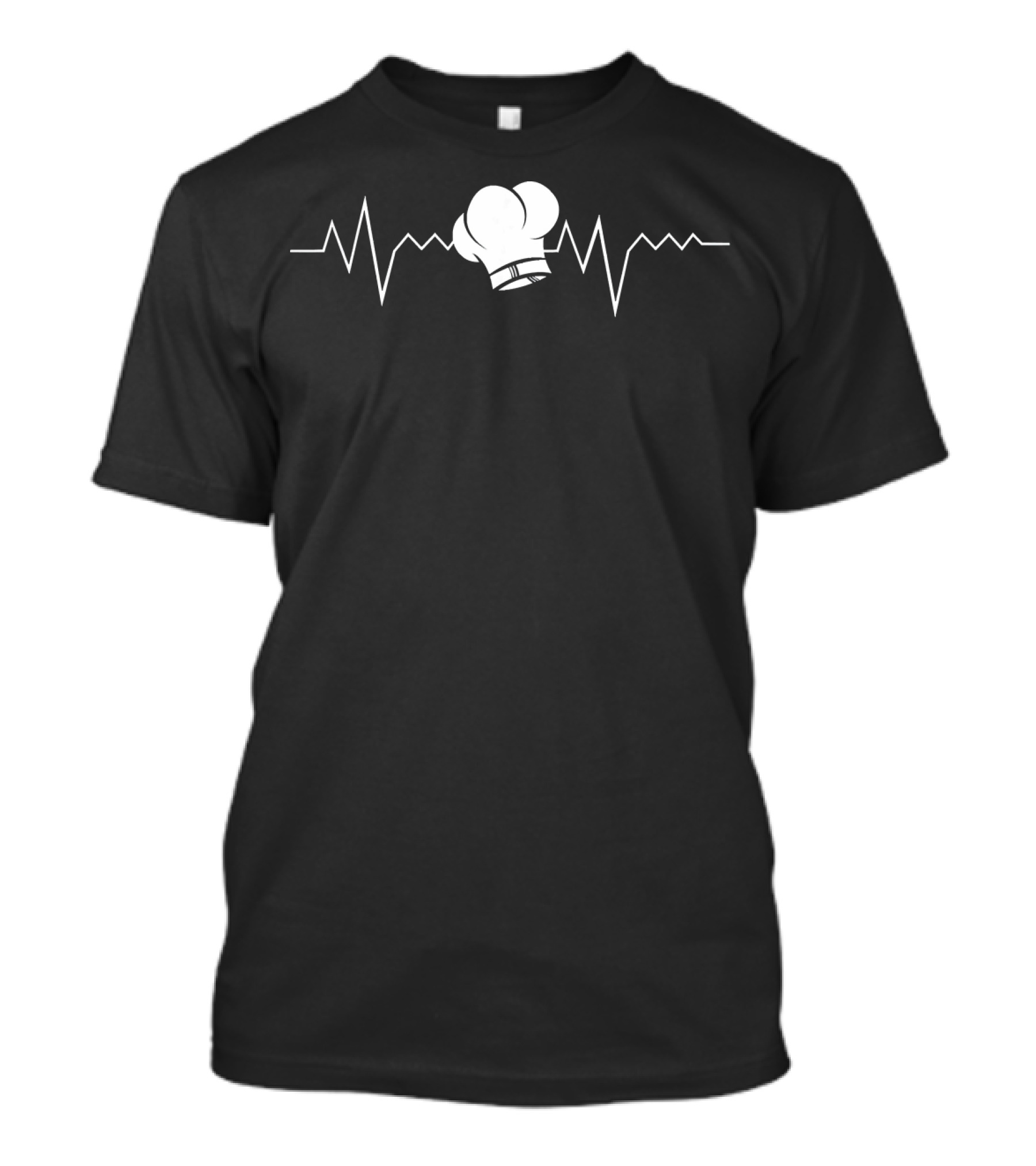 Heartbeat Cooking Chef Hat T-Shirt
