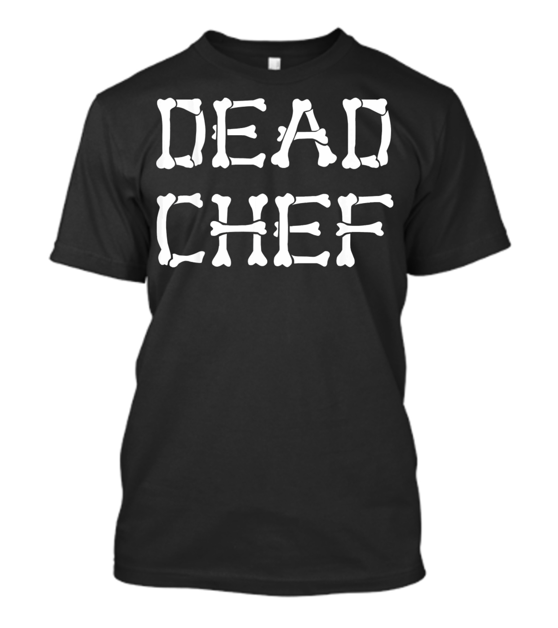 Dead Chef Bones Halloween Kitchen Coo T-Shirt