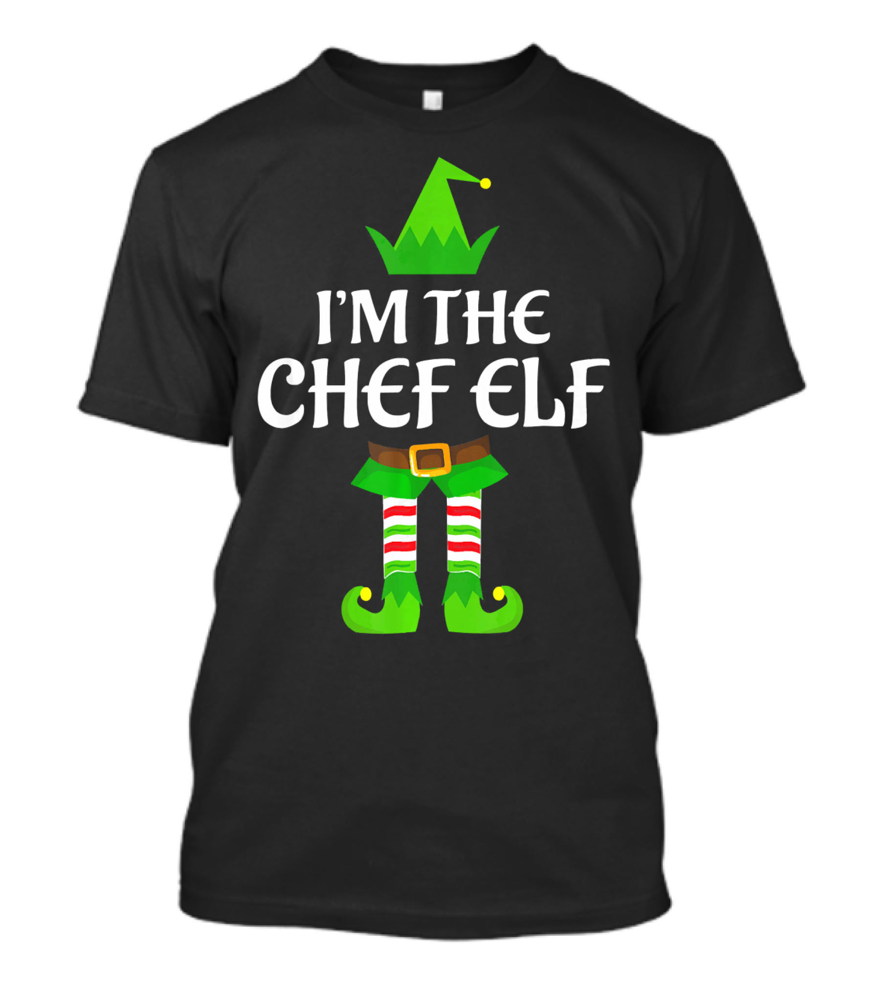I'm The Chef Elf Christmas Costume Party T-Shirt