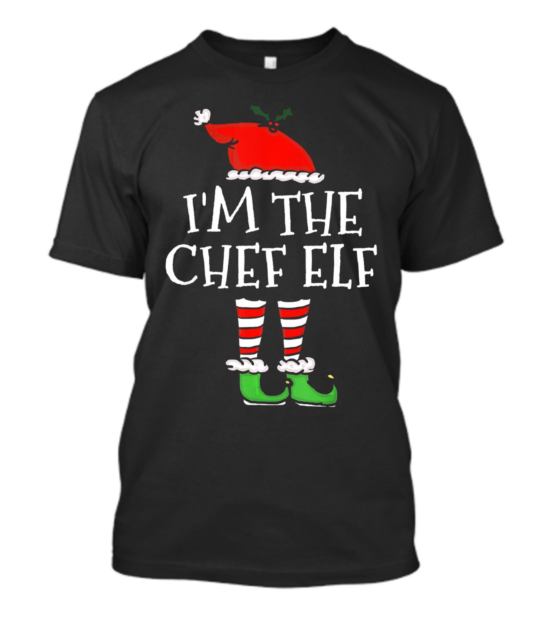 I'm The Chef Elf Matching Family Group Christmas Playful Festive T-Shirt