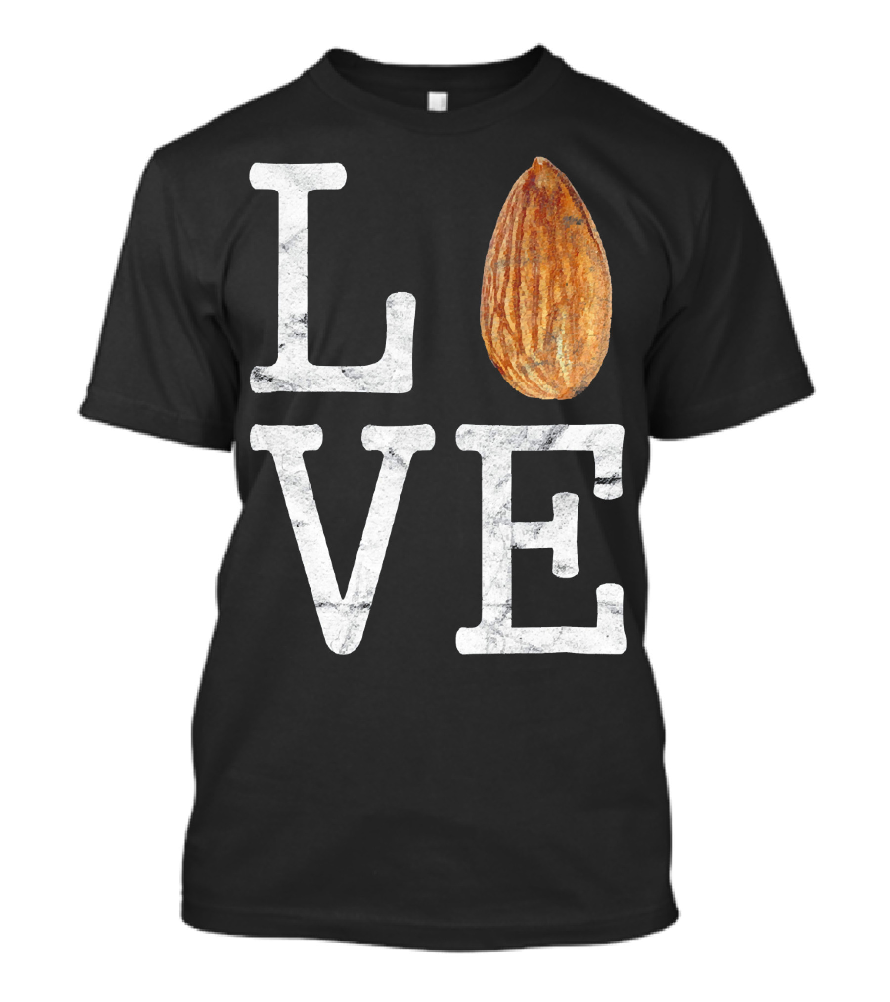 LOVE Almond Funny Nut Food Cook T-Shirt