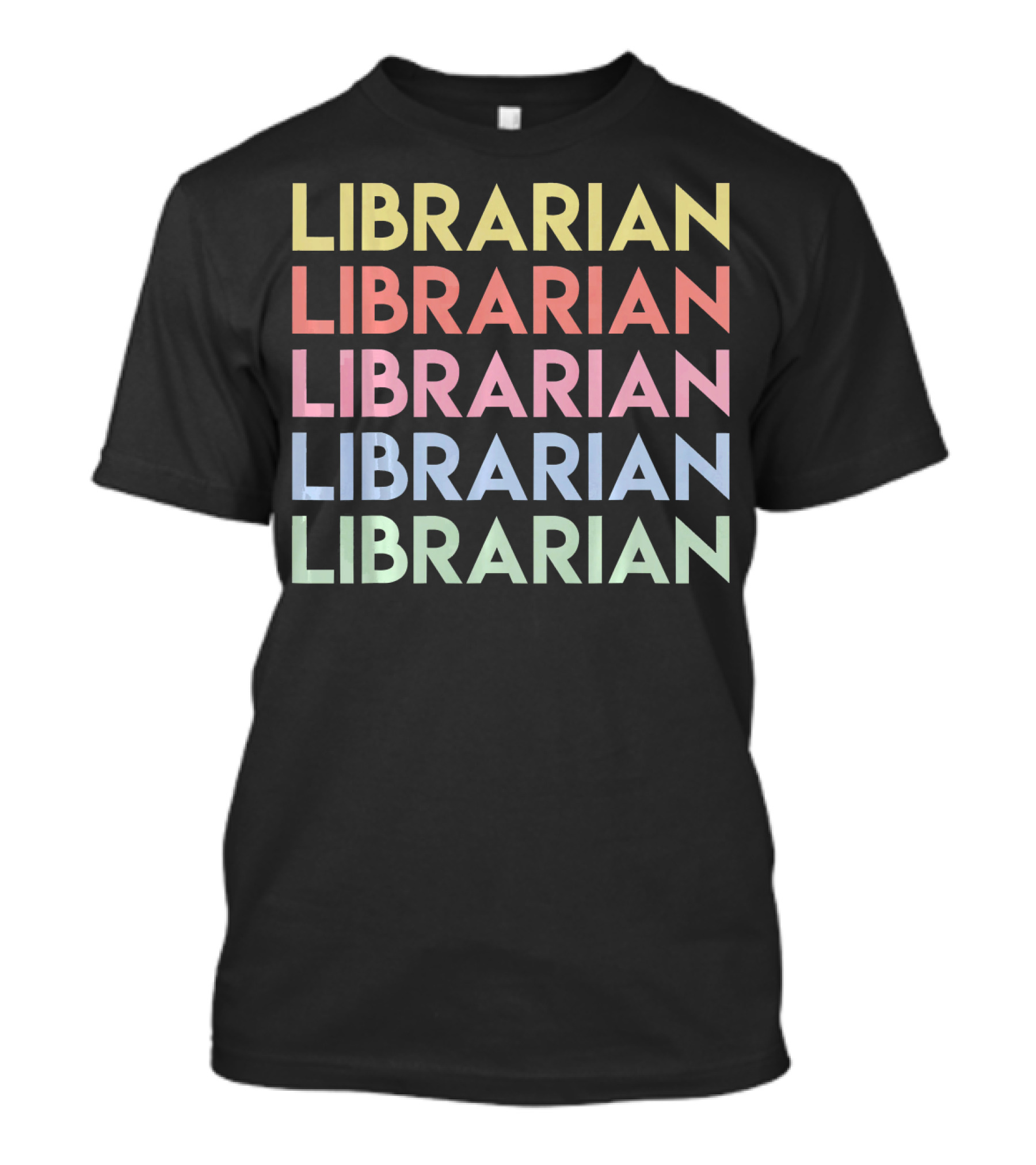 Librarian Funny Vintage Librarian Librarian Librarian Librarian T-Shirt