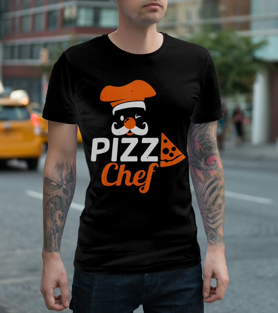 Pizza Chef Pepperoni And Cheese T-Shirt