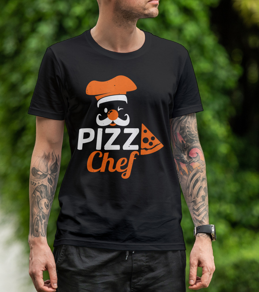 Pizza Chef Pepperoni And Cheese T-Shirt