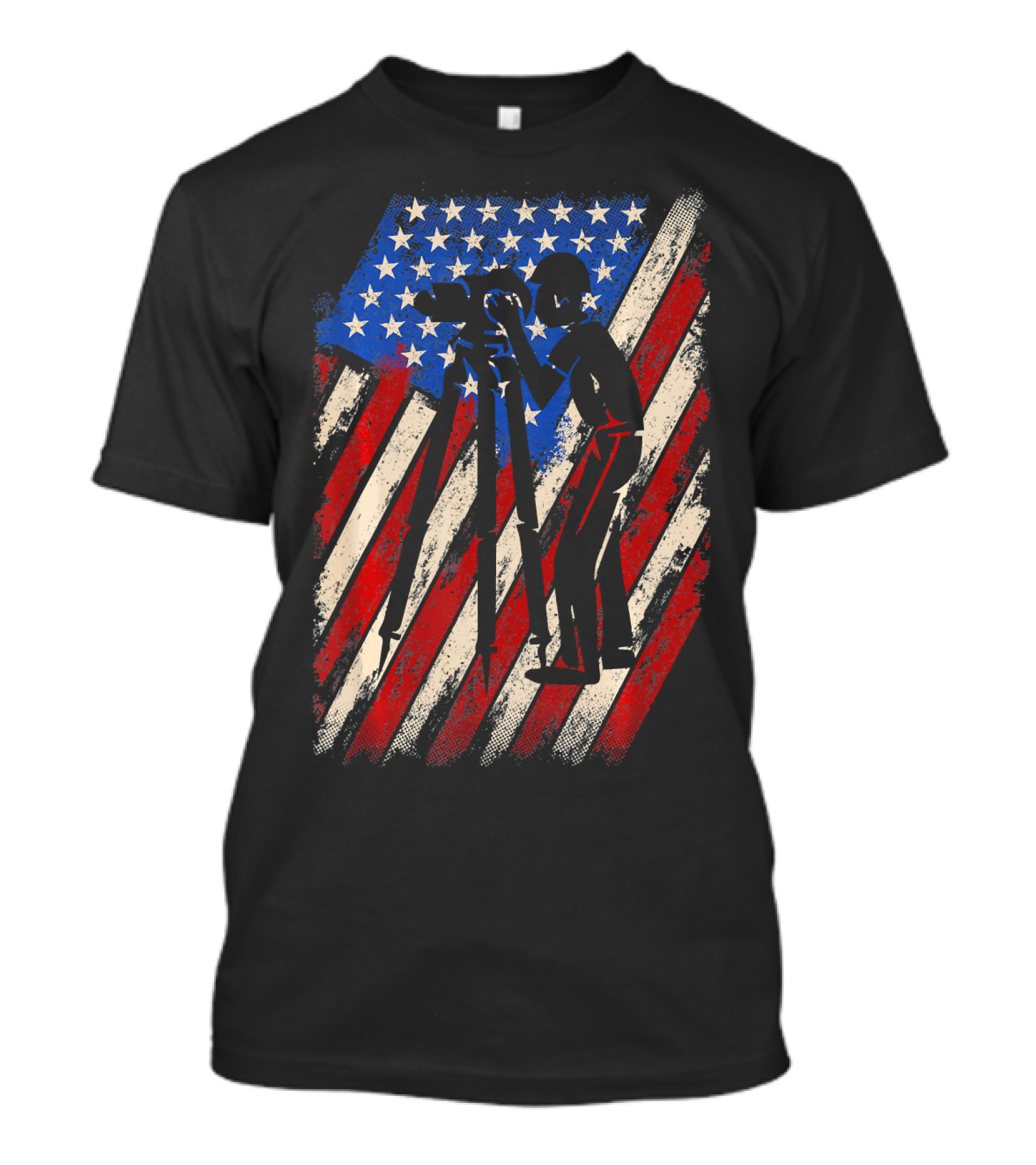 Surveyor American Flag T-Shirt