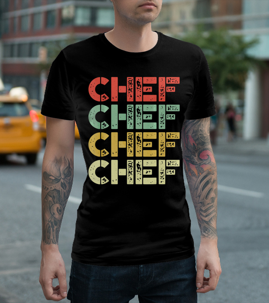 Vintage Chef Retro Chef T-Shirt