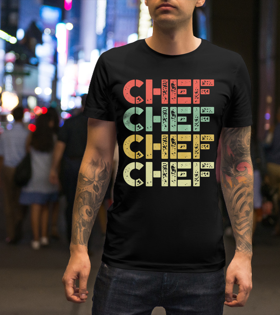 Vintage Chef Retro Chef T-Shirt