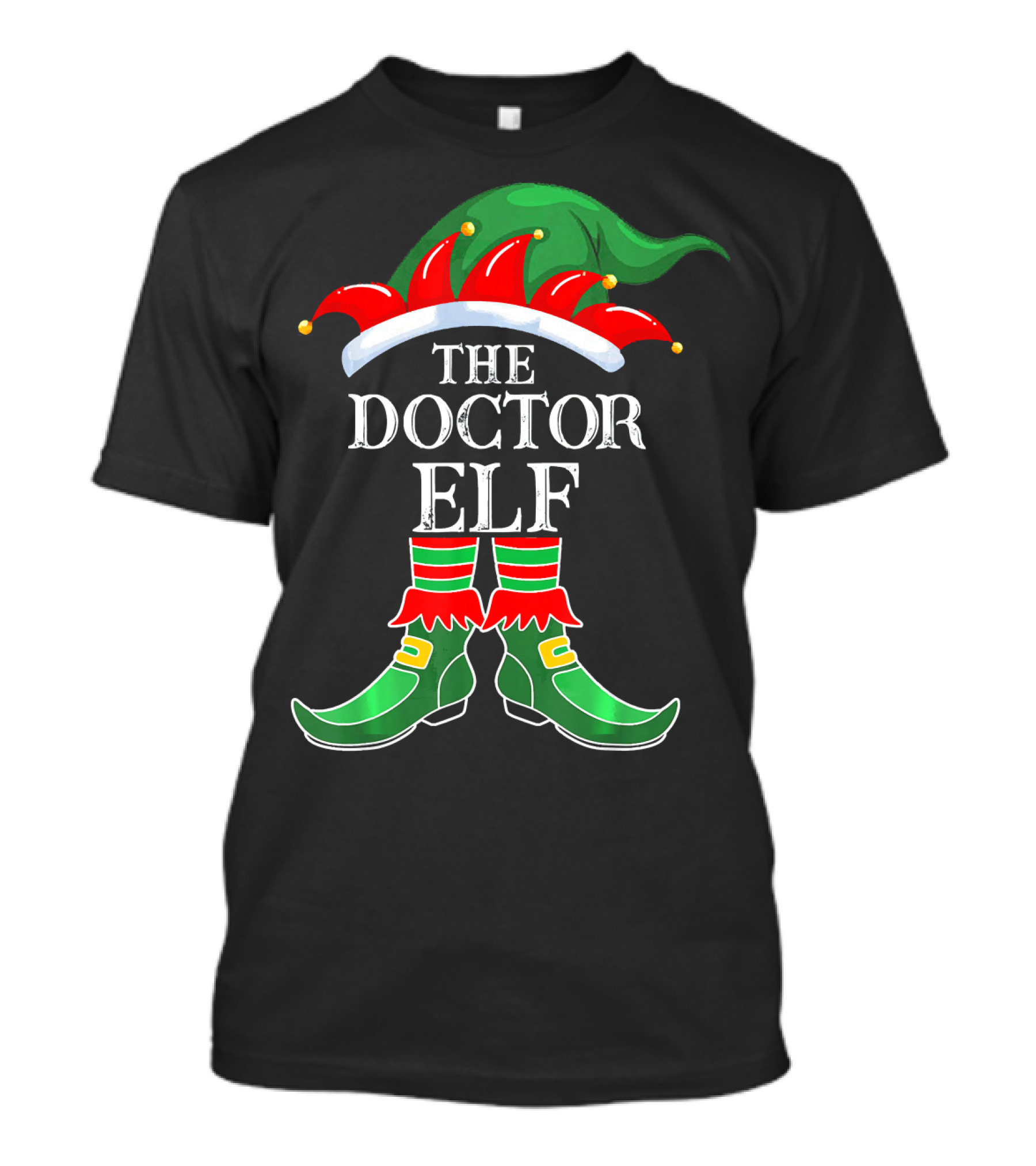 The Doctor Elf Matching Family Christmas T-Shirt
