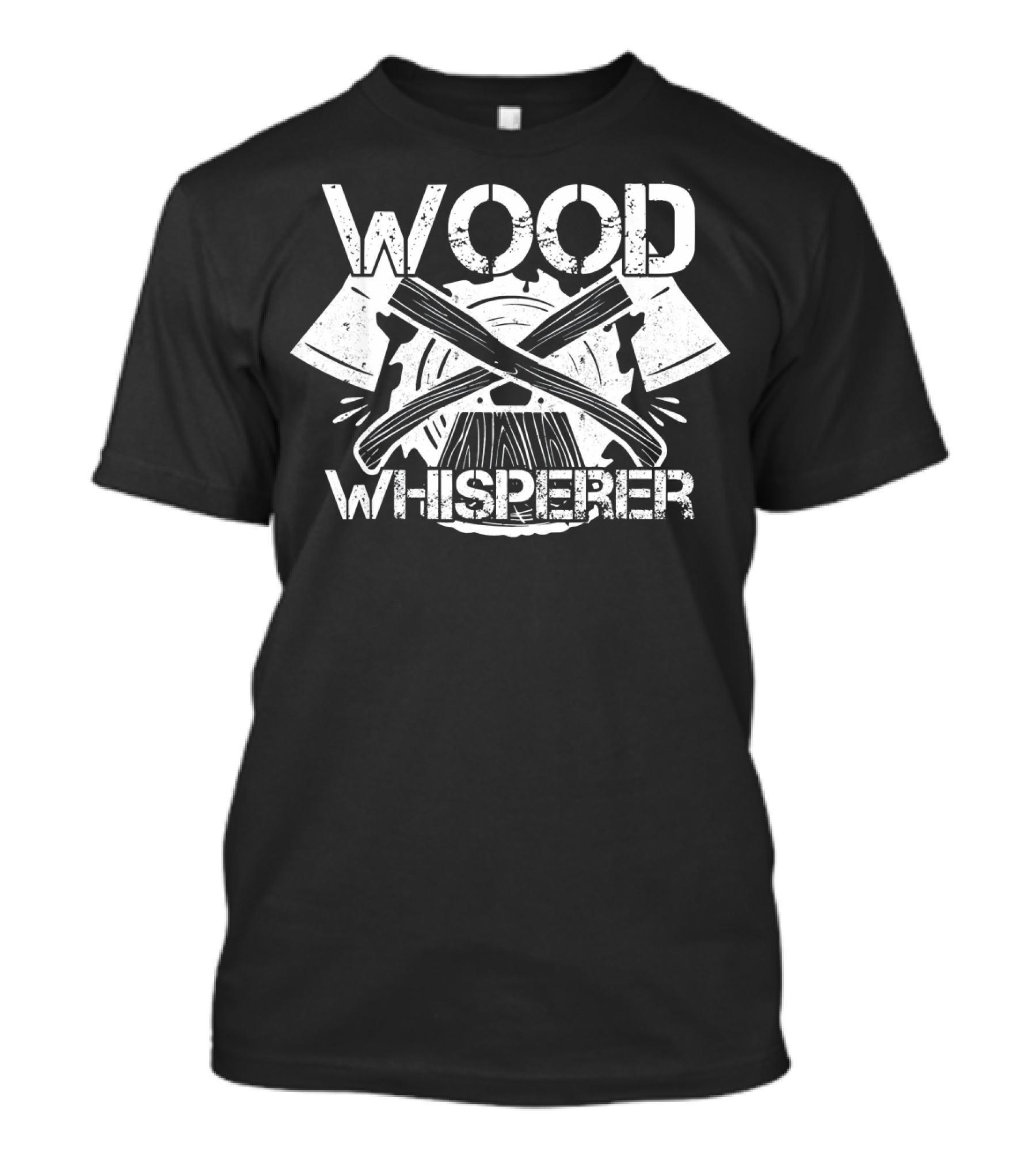 Wood Whisperer Axe Tree Rings T-Shirt