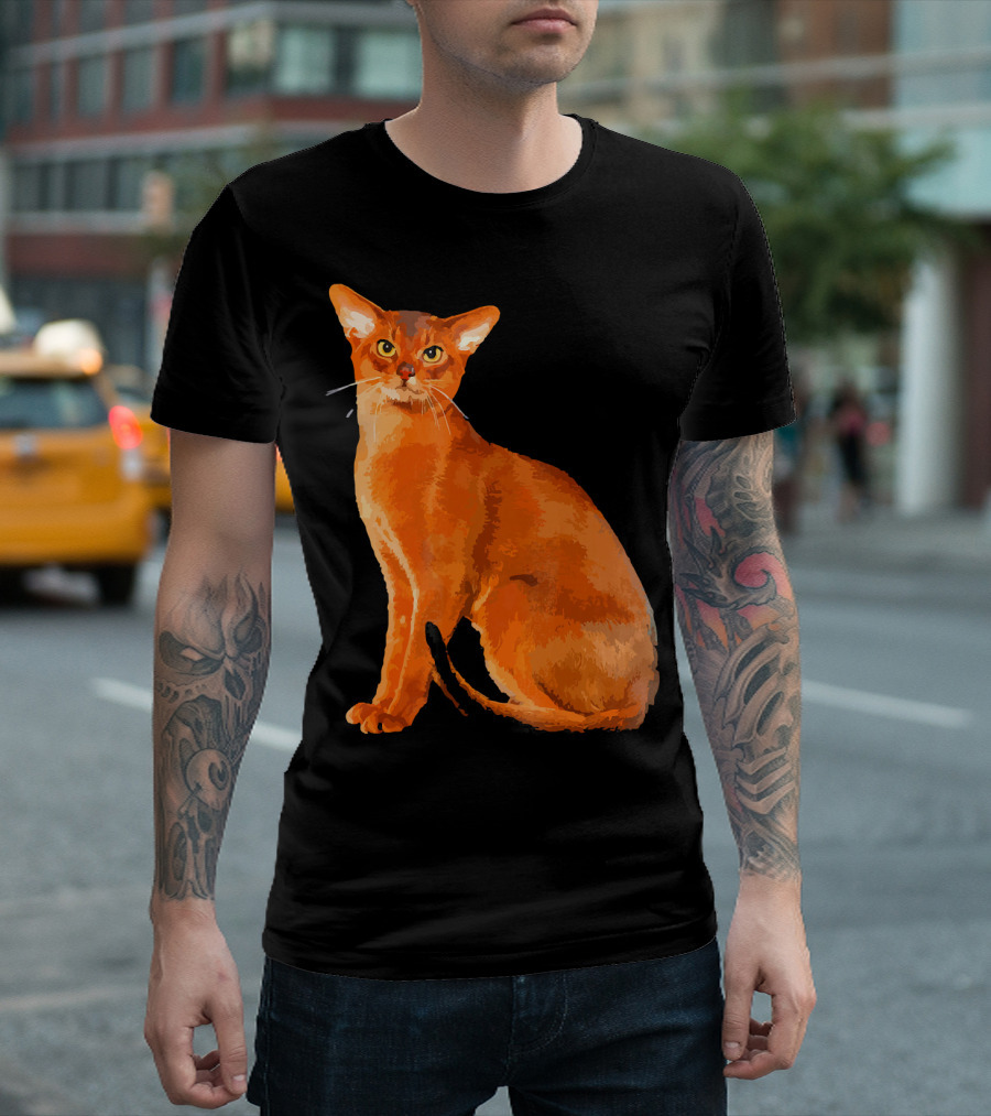 Abyssinian Cat Bo T-Shirt